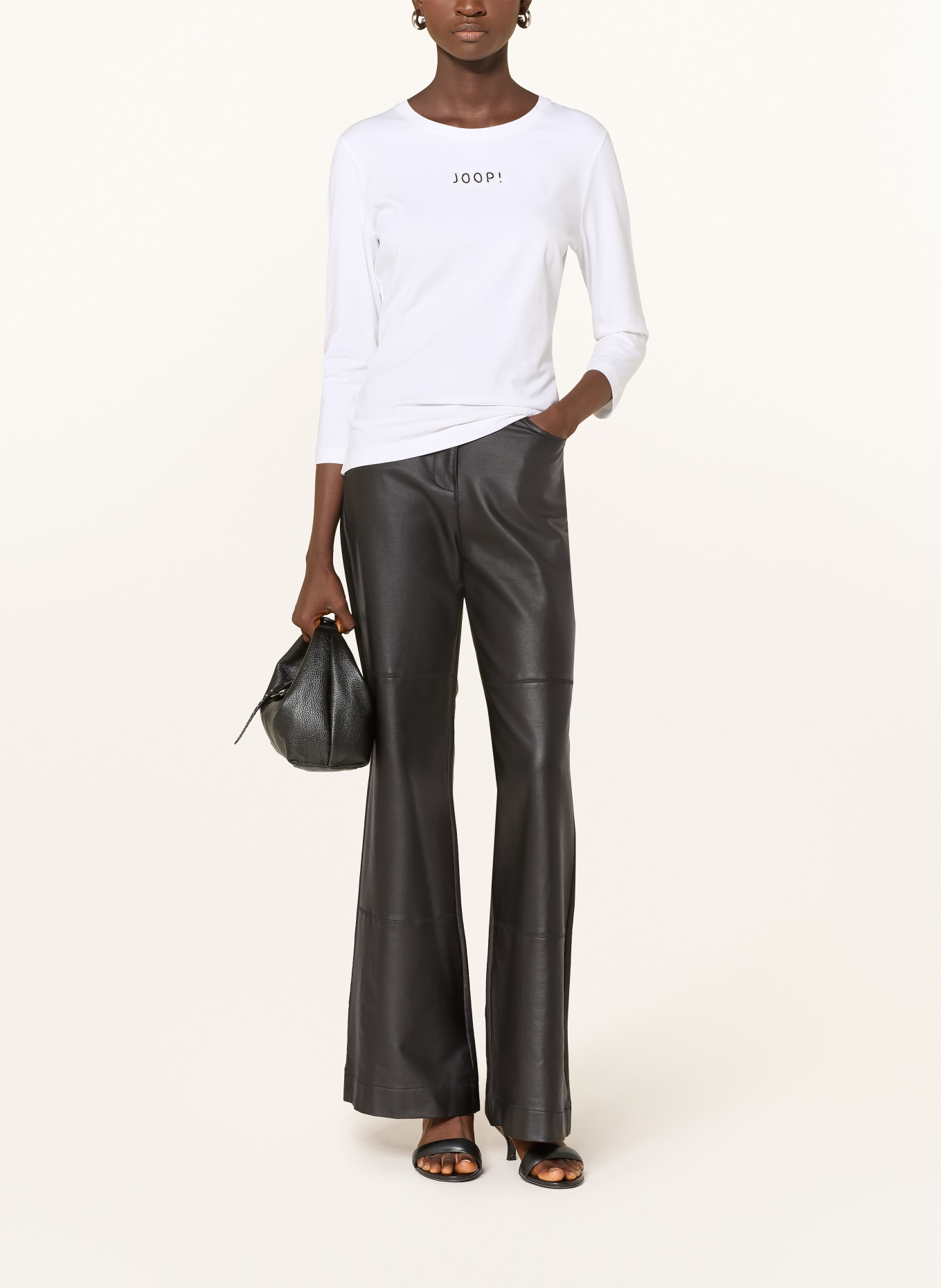 JOOP! Chemise TABITA à manches 3/4: BLANC