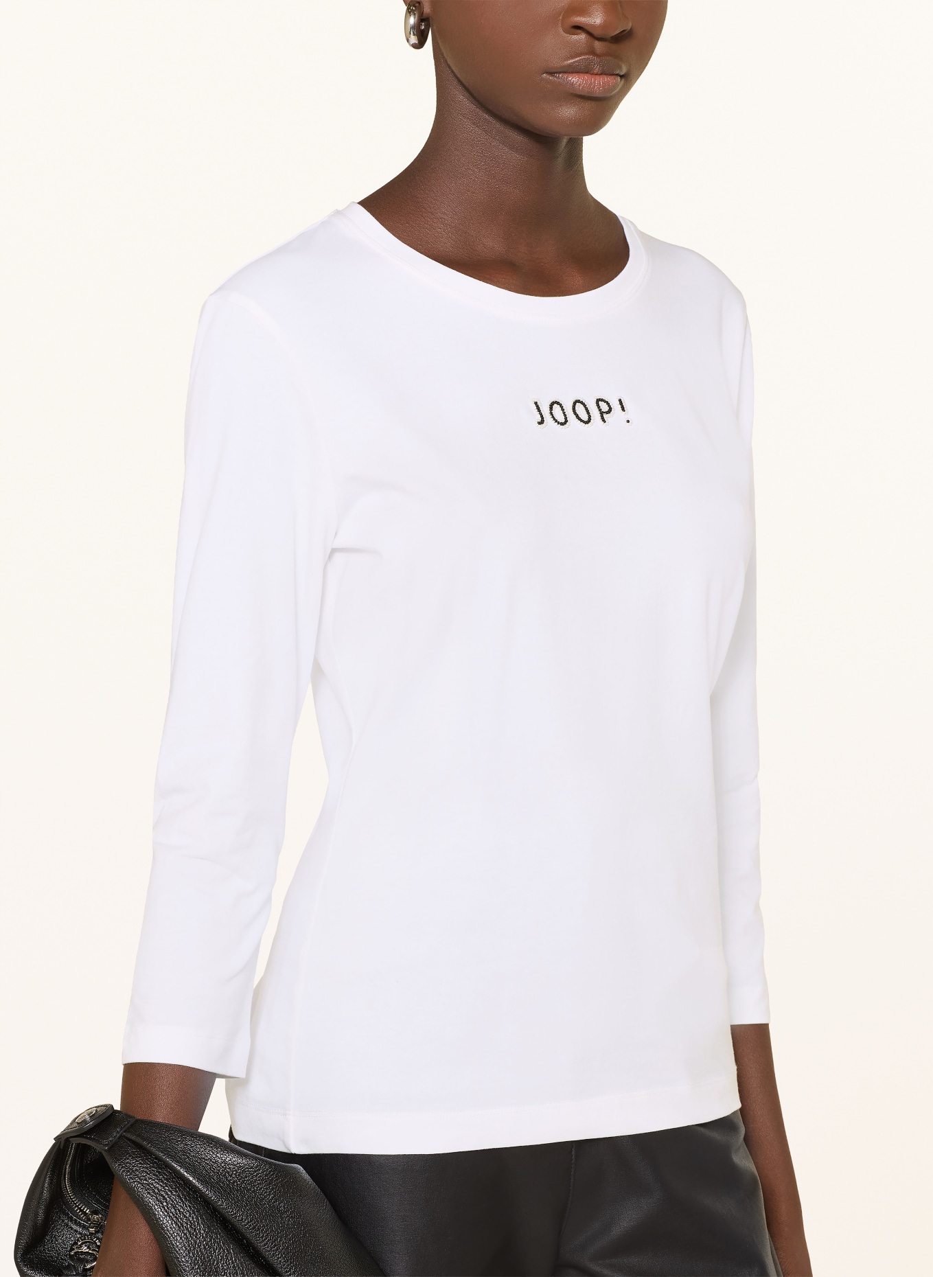 JOOP! Chemise TABITA à manches 3/4: BLANC