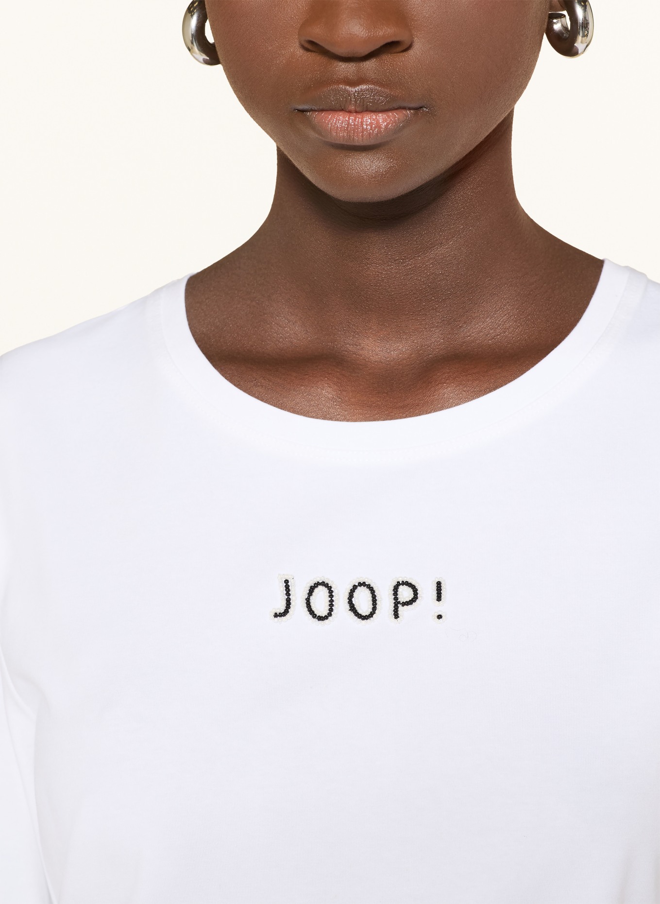 JOOP! Chemise TABITA à manches 3/4: BLANC