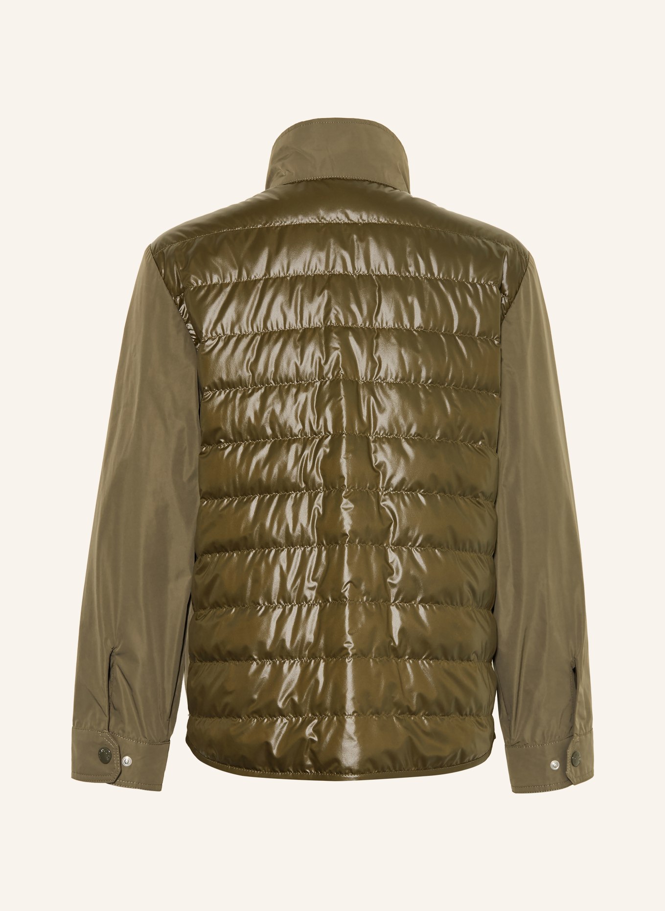 MONCLER enfant Veste imperméable en mélange de matières: KAKI