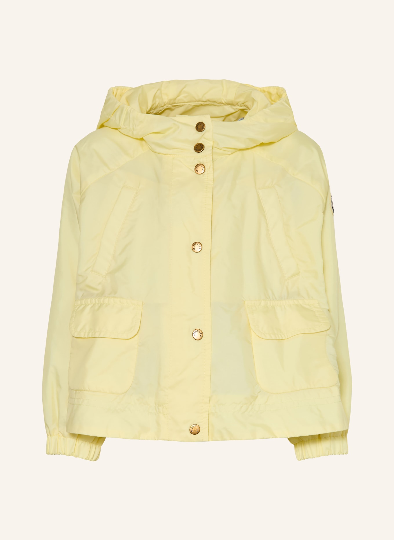 MONCLER enfant Veste SUHER: JAUNE CLAIR