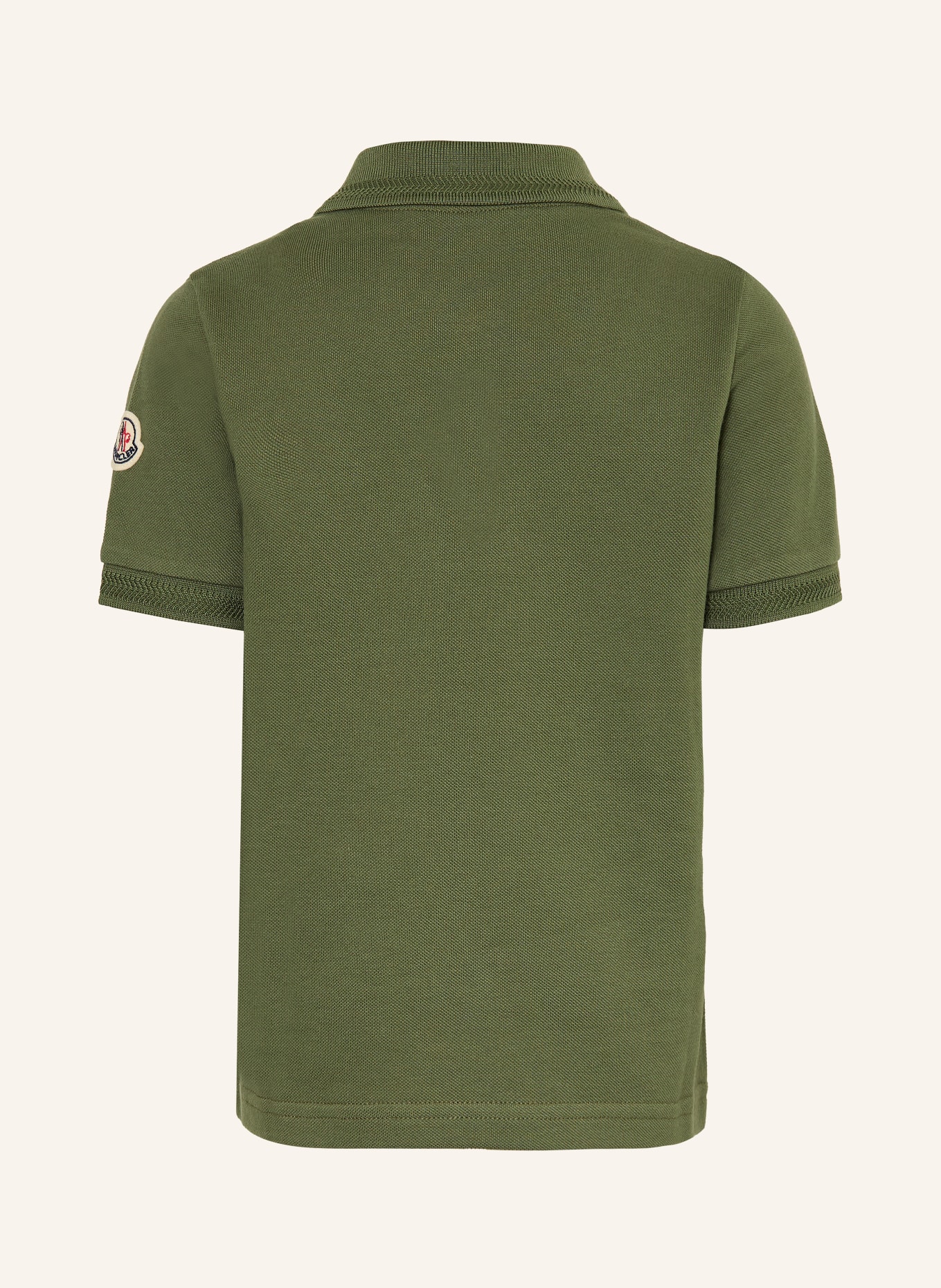 MONCLER enfant Polo piqué: VERT