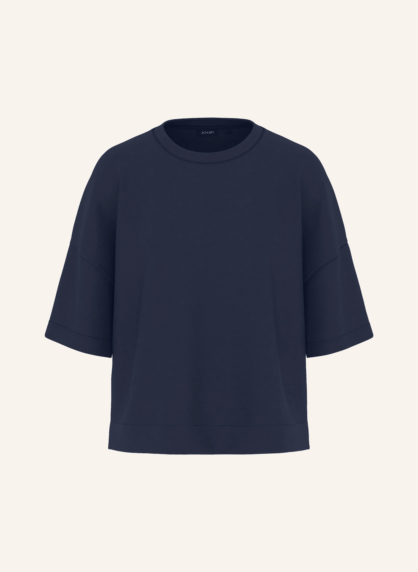JOOP! TILINA sweatshirt with 3/4 sleeves: DARK BLUE