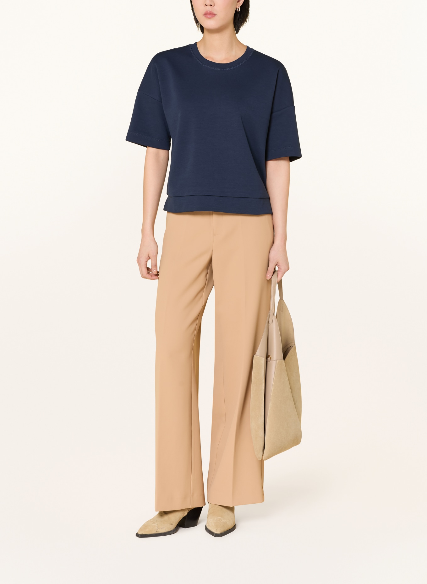 JOOP! TILINA sweatshirt with 3/4 sleeves: DARK BLUE