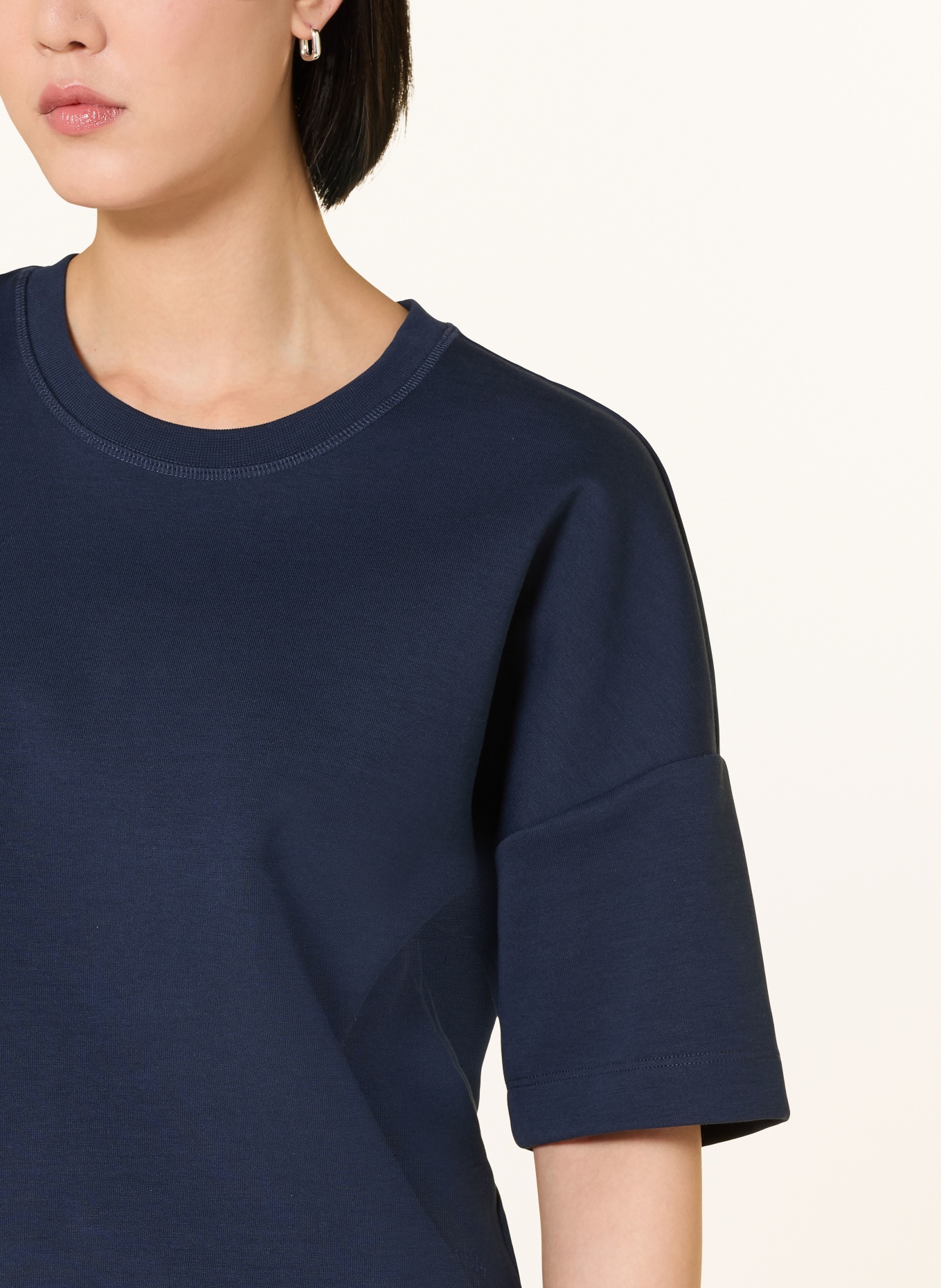 JOOP! TILINA sweatshirt with 3/4 sleeves: DARK BLUE