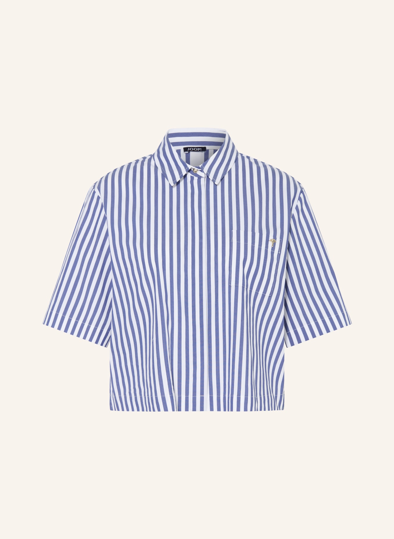 JOOP! Chemise BETTE: BLANC / BLEU