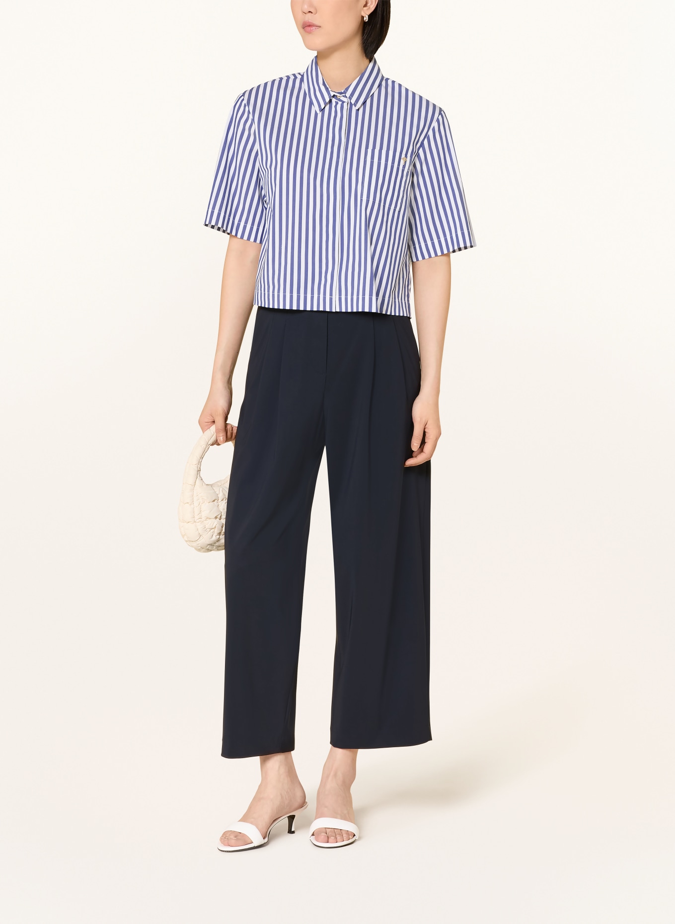 JOOP! Chemise BETTE: BLANC / BLEU