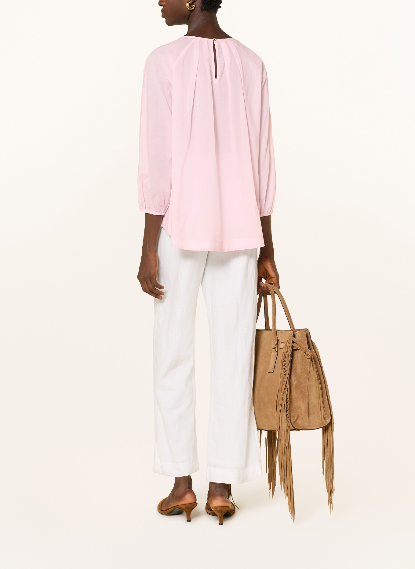 JOOP! BASANTI blouse shirt with 3/4 sleeves: ROSE