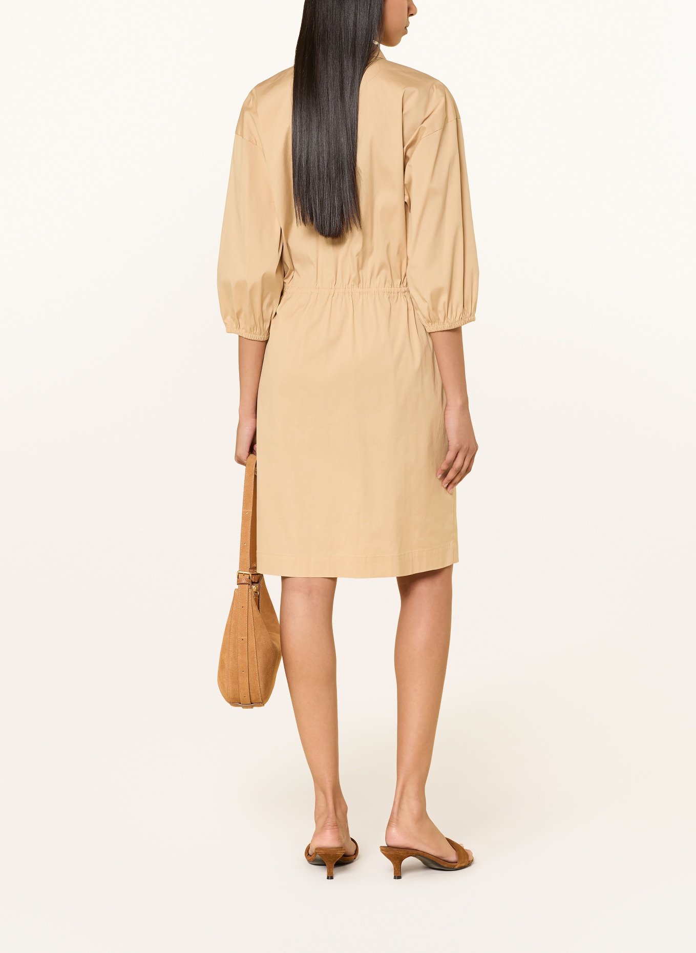 JOOP! Kleid DANELLA mit 3/4-Arm: BEIGE