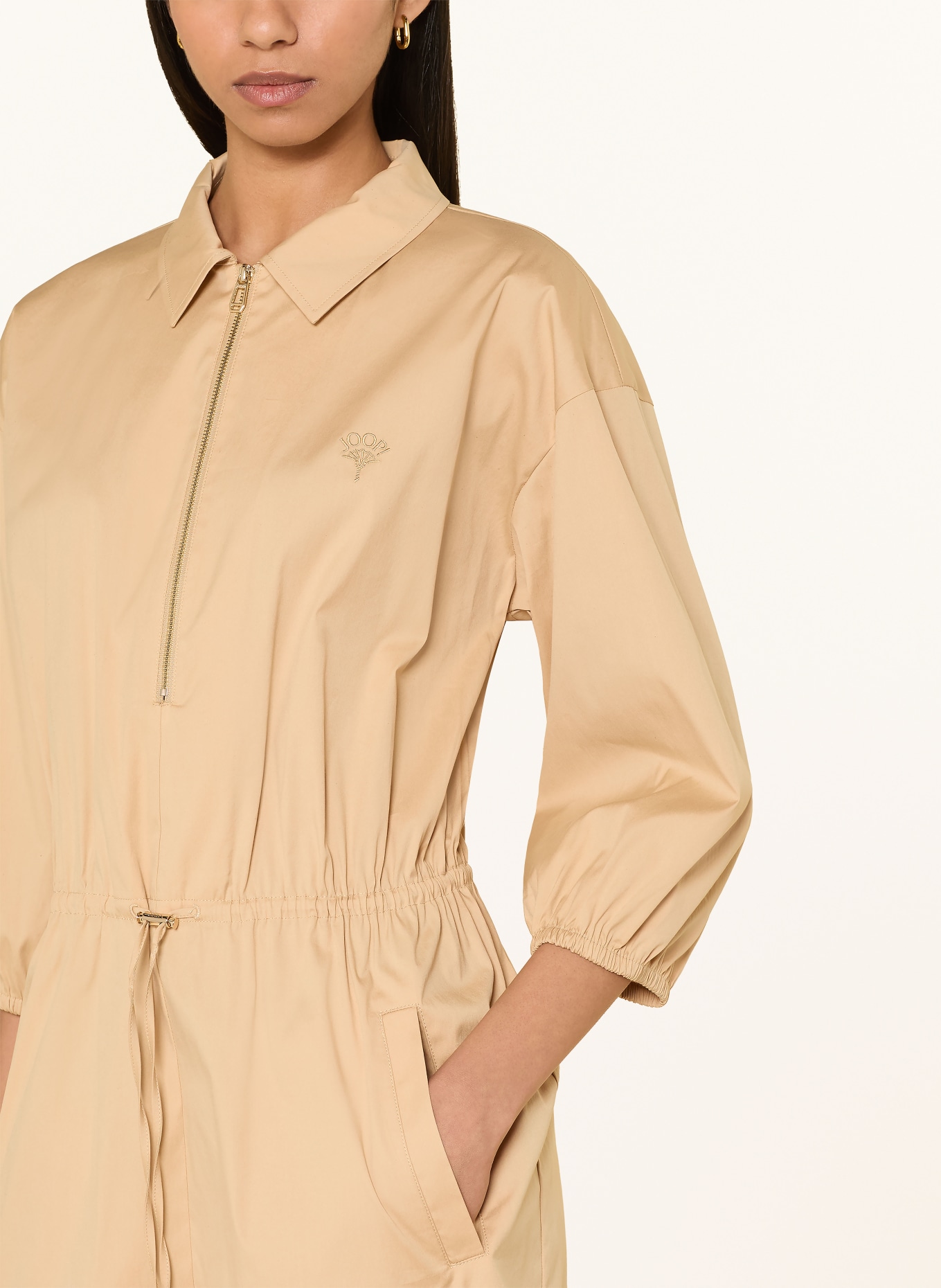 JOOP! Kleid DANELLA mit 3/4-Arm: BEIGE