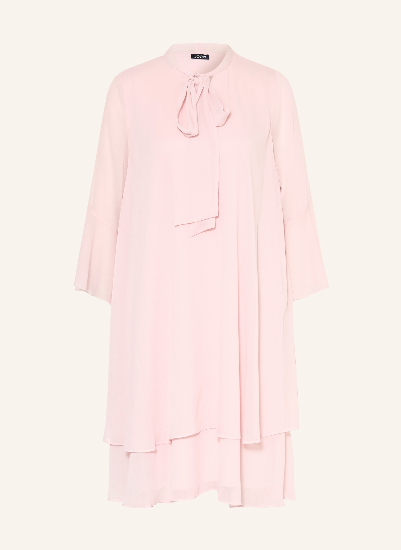 JOOP! Robe à col bateau et manches 3/4: ROSE CLAIR