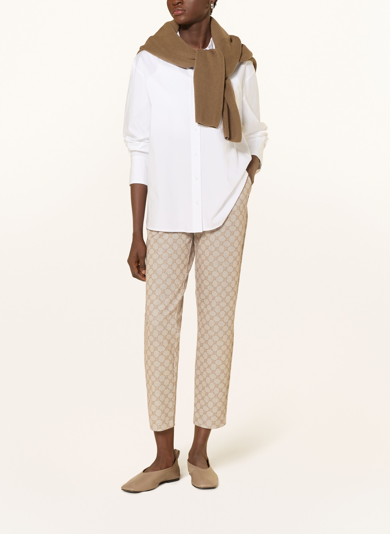 JOOP! Pantalon 7/8 TARUNA: MARRON / CHAMEAU