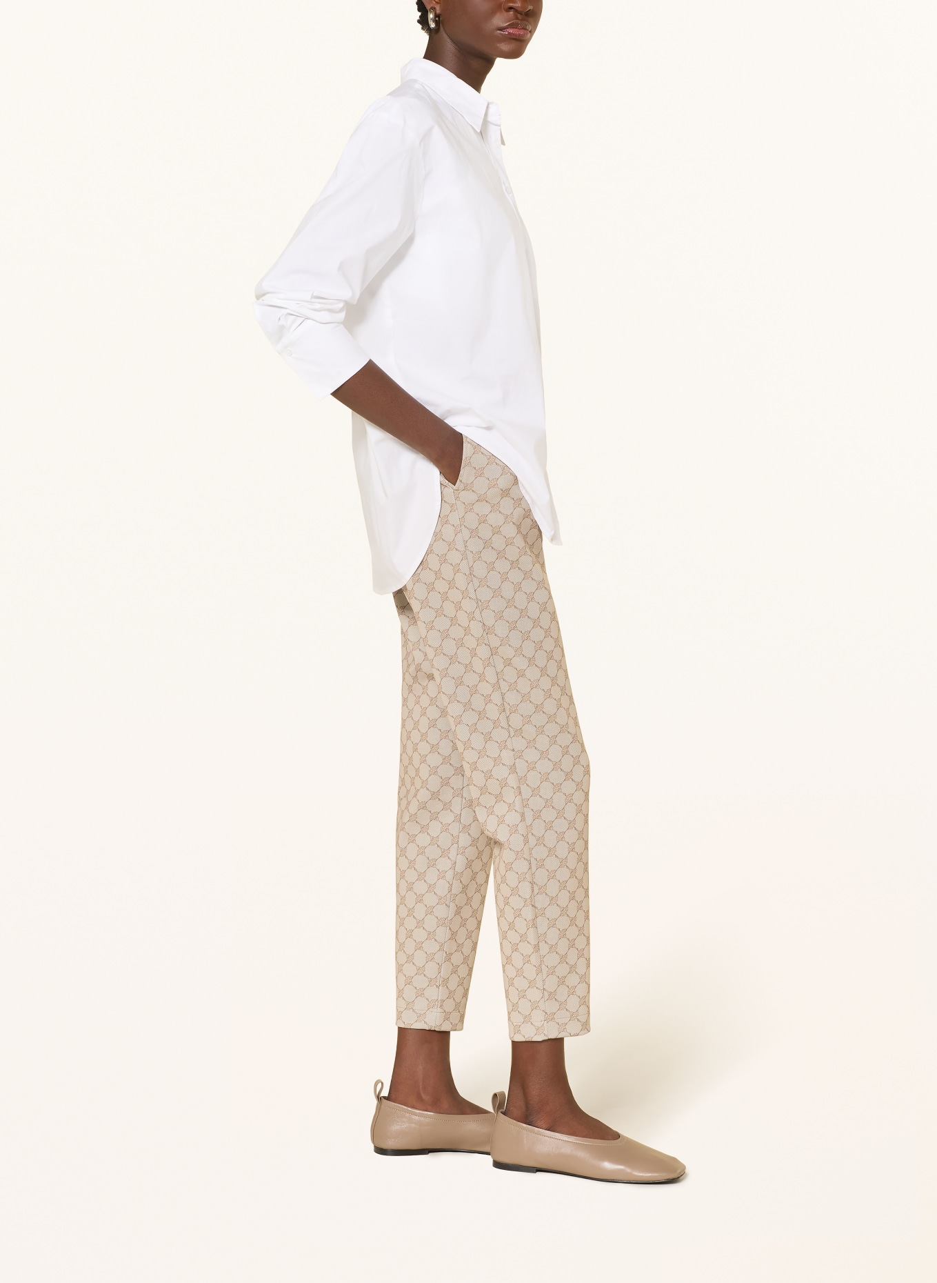 JOOP! Pantalon 7/8 TARUNA: MARRON / CHAMEAU