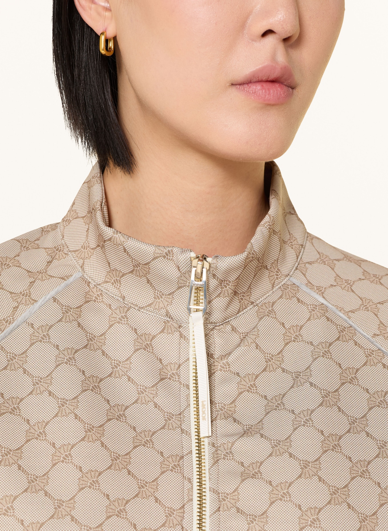 JOOP! Sweatjacke TAYLA: HELLBRAUN / BEIGE