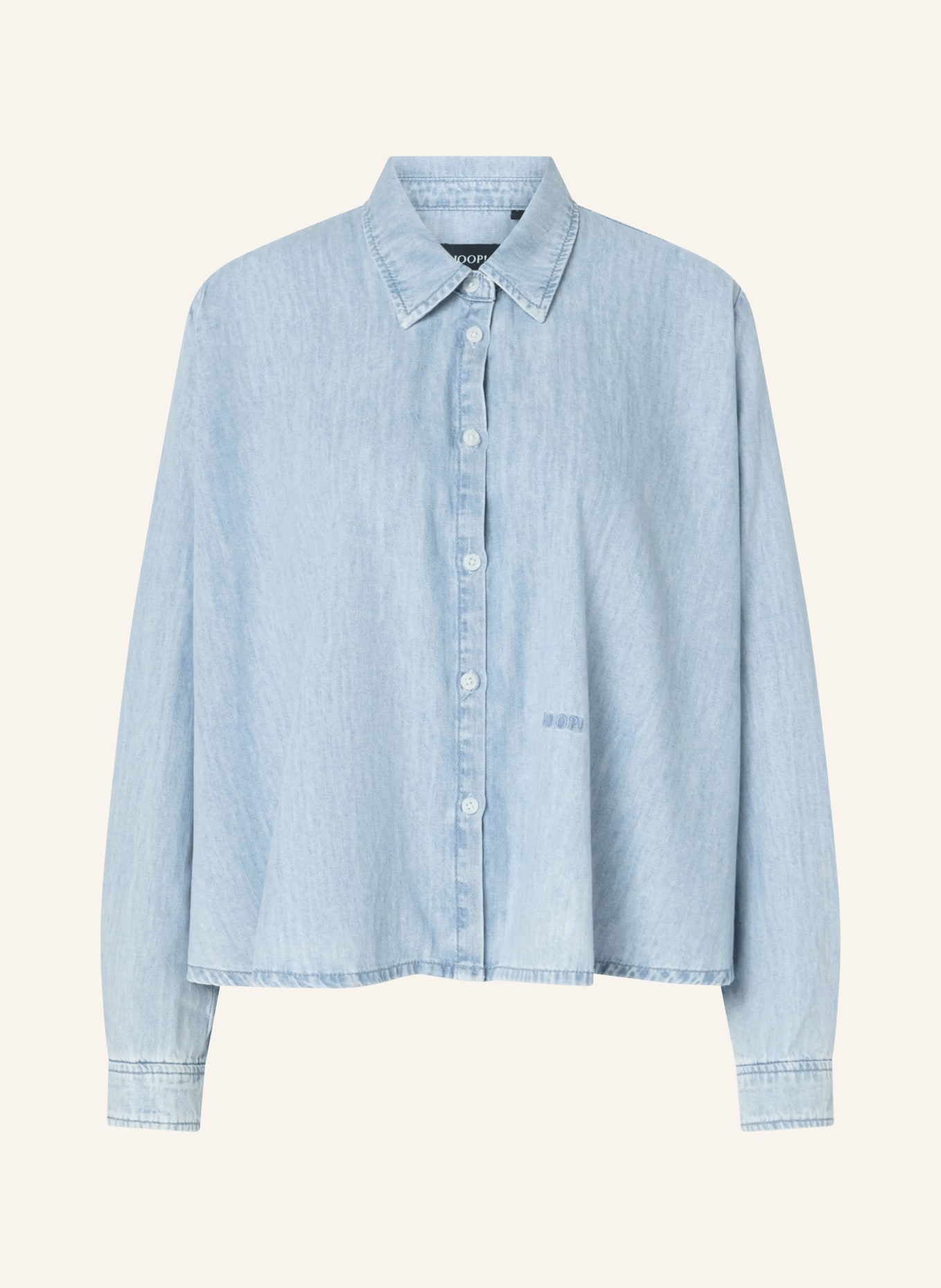 JOOP! Jeansblouse URMINA: LICHTBLAUW