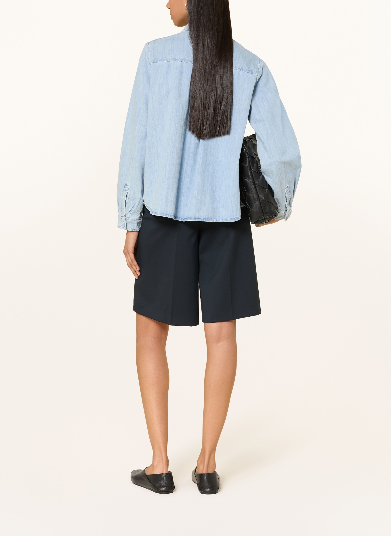 JOOP! Jeansblouse URMINA: LICHTBLAUW