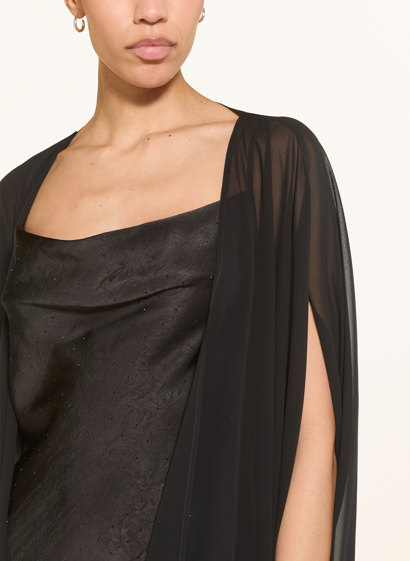 TALBOT RUNHOF Cape: SCHWARZ