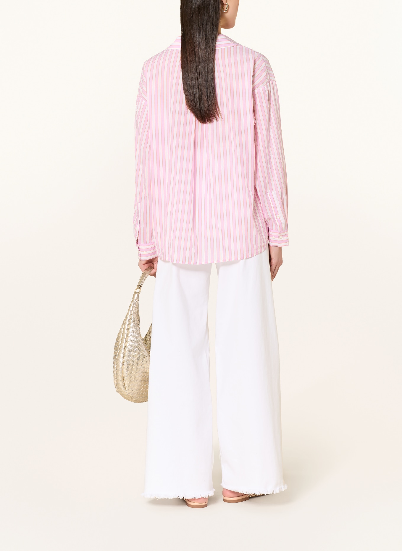 TONNO & PANNA chemise: ROSE / ORANGE / BLANC