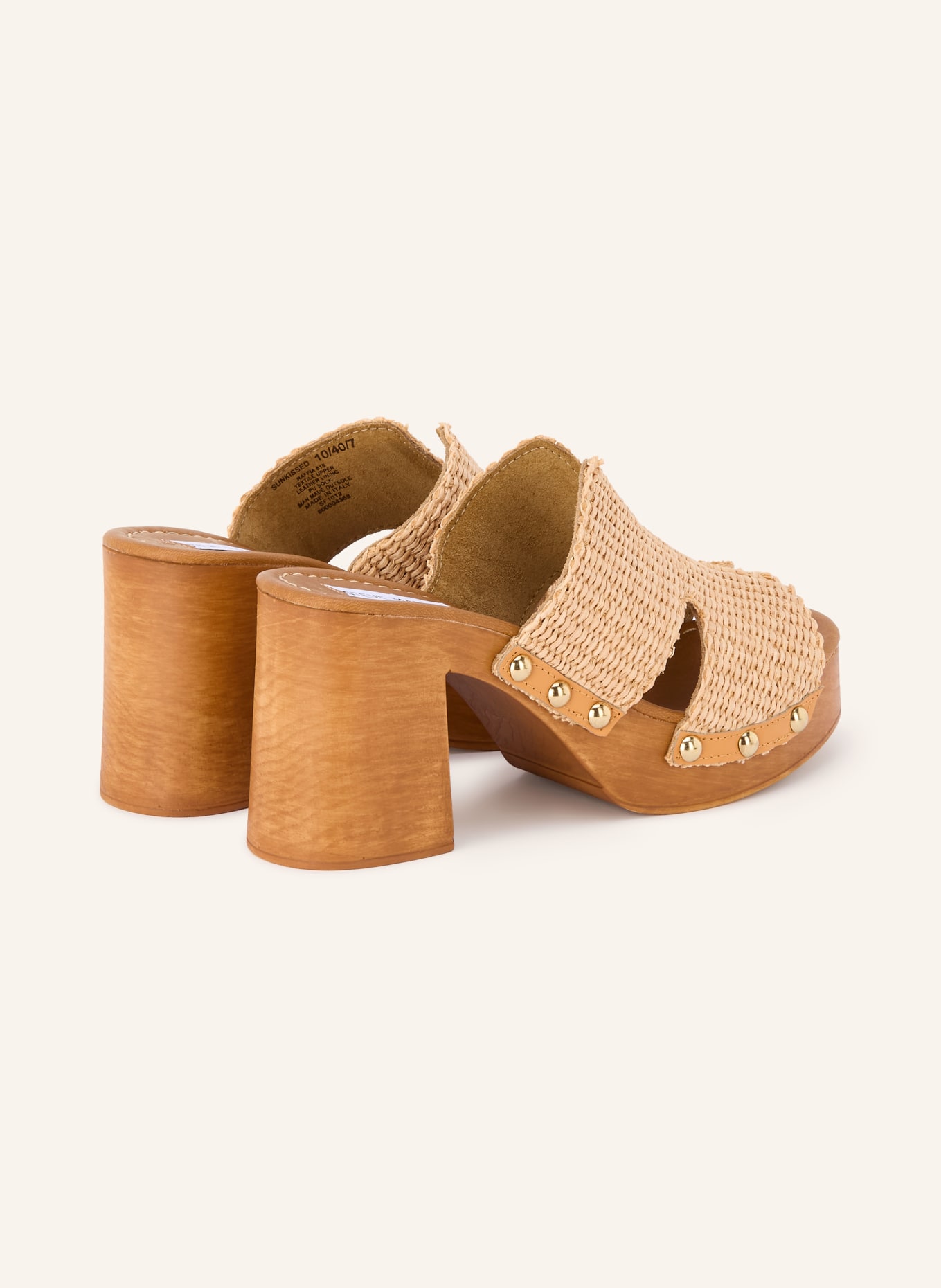 STEVE MADDEN Mules SUNKISSED: CAMEL