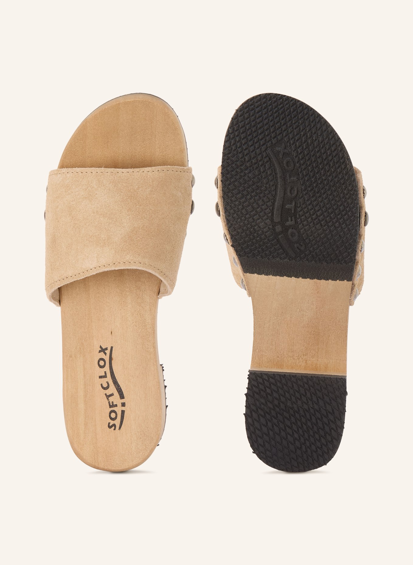 SOFTCLOX Pantofle BEA: BÉŽOVÁ