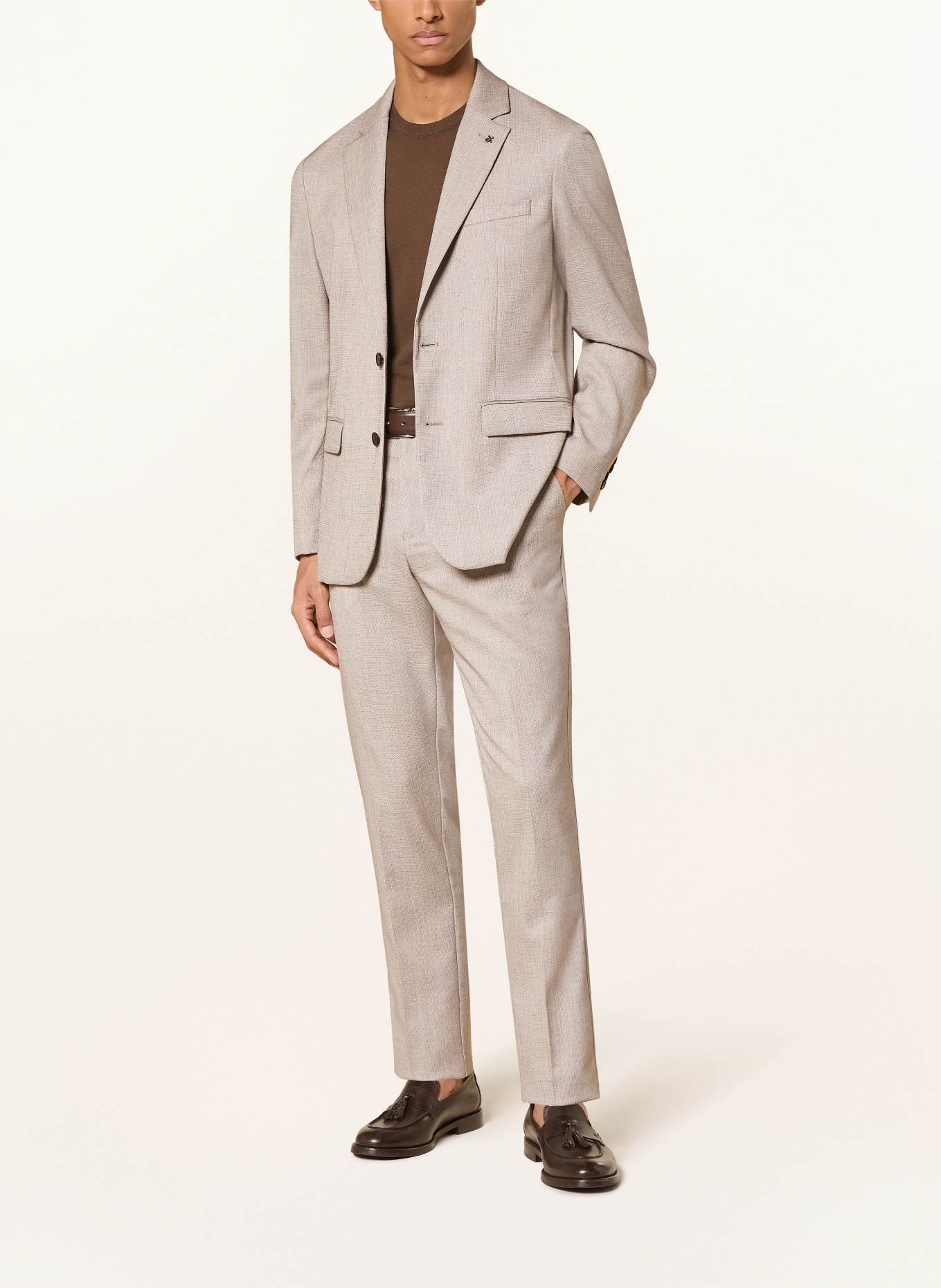 DISTRETTO 12 Anzughose ACANTO Regular Fit: 0044 CRETA