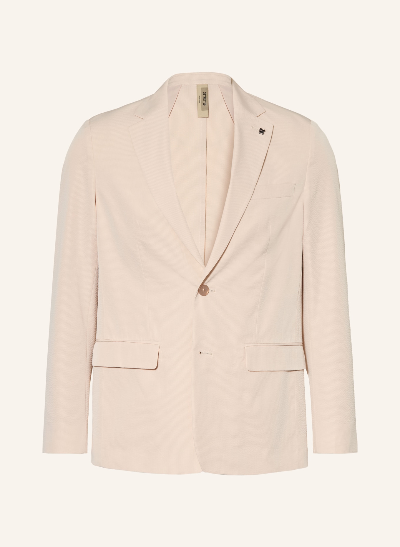 DISTRETTO 12 Marynarka AREZZO o kroju slim fit: 0077 Travertino