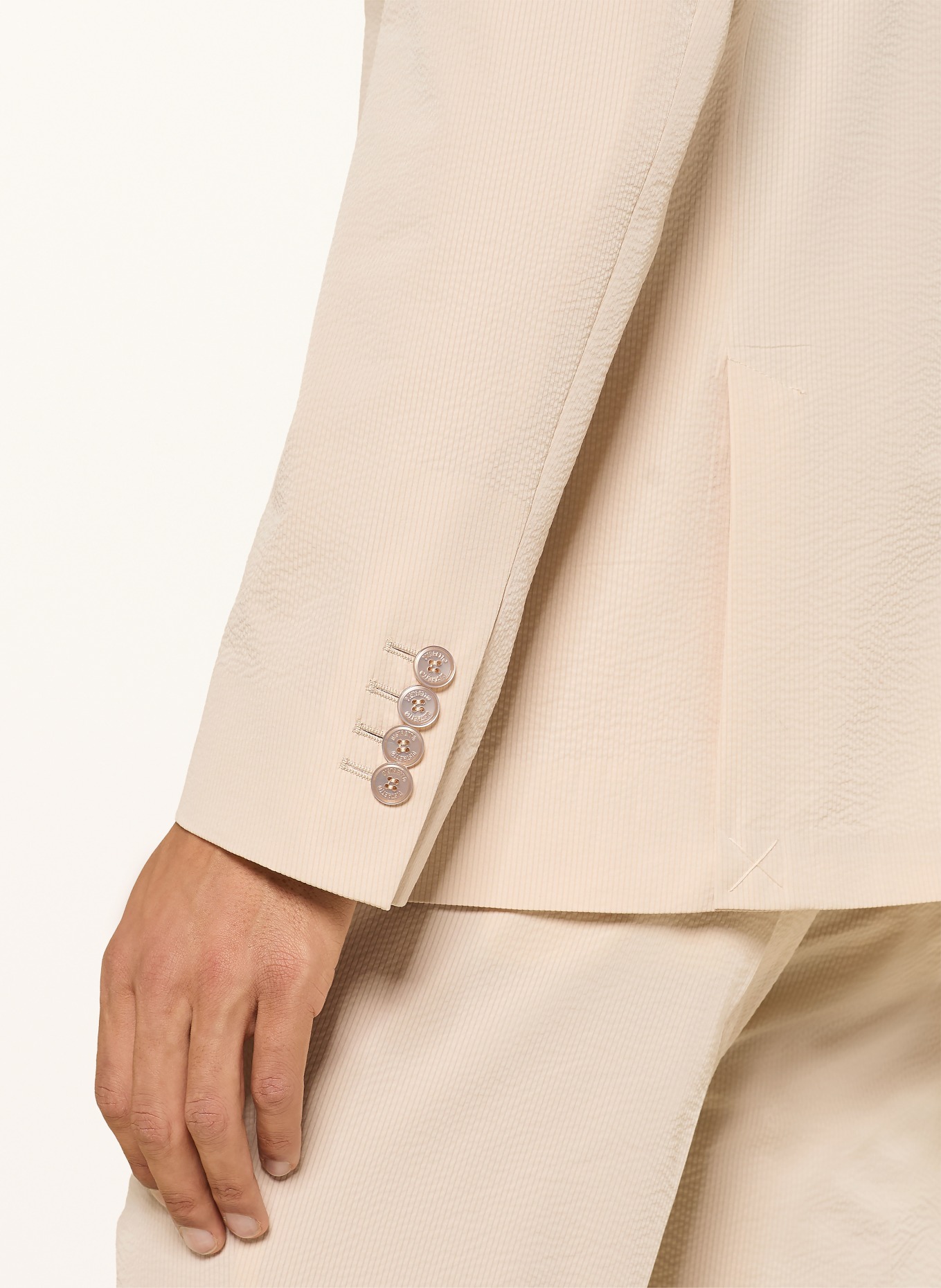 DISTRETTO 12 Marynarka AREZZO o kroju slim fit: 0077 Travertino