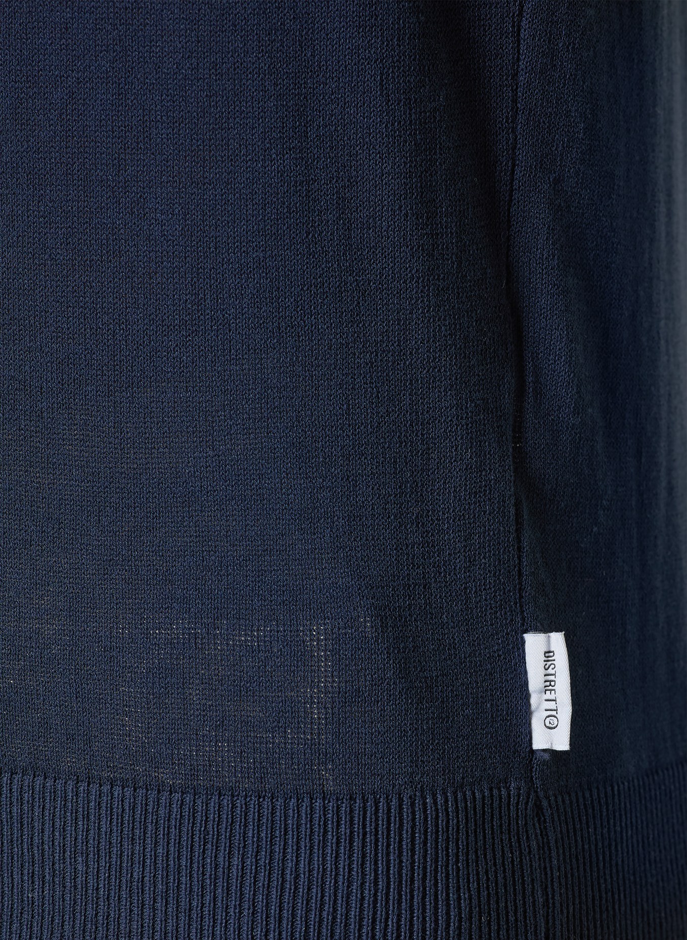 DISTRETTO 12 Strickshirt: DUNKELBLAU