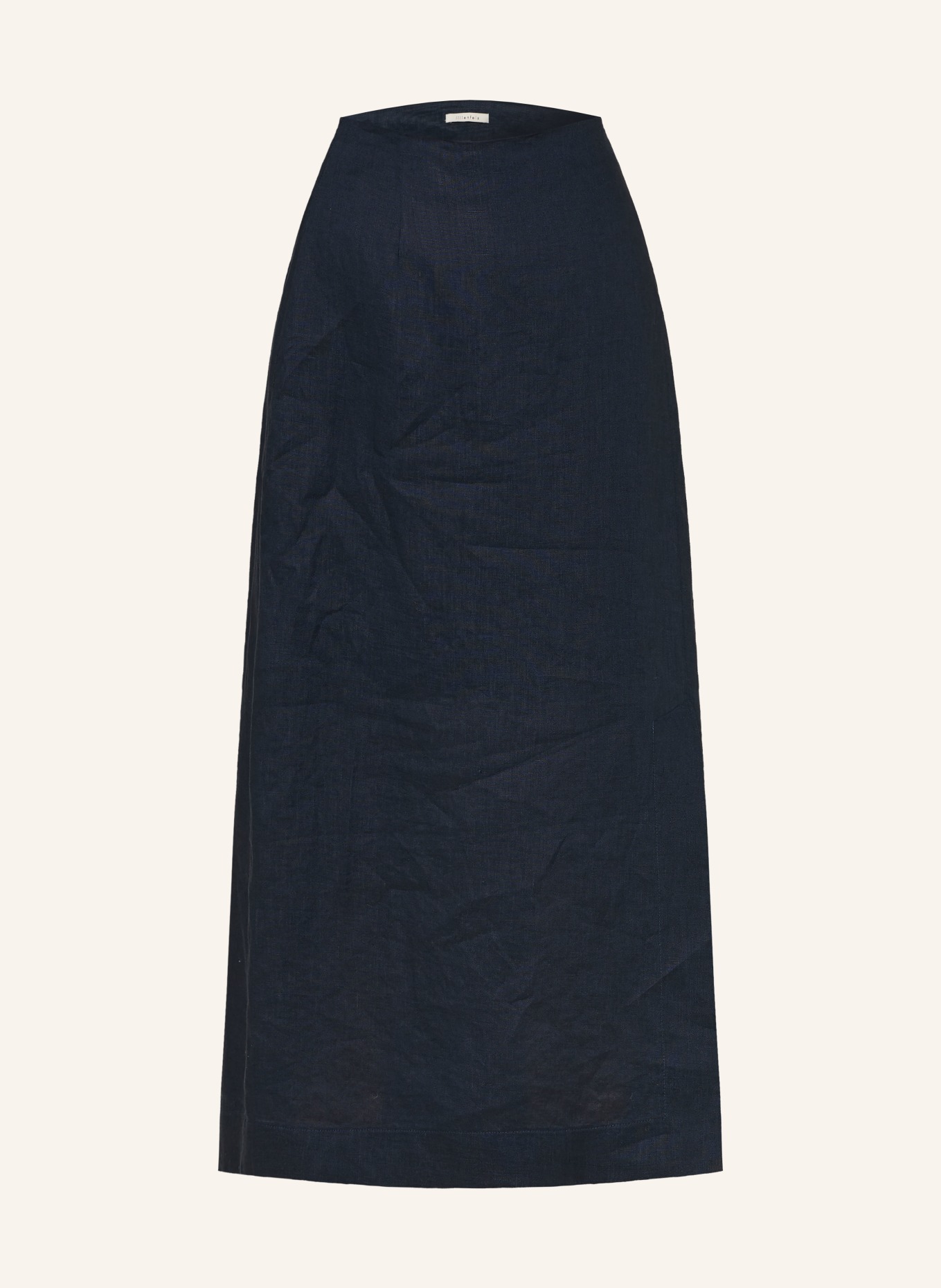 lilienfels Linnen rok: DONKERBLAUW