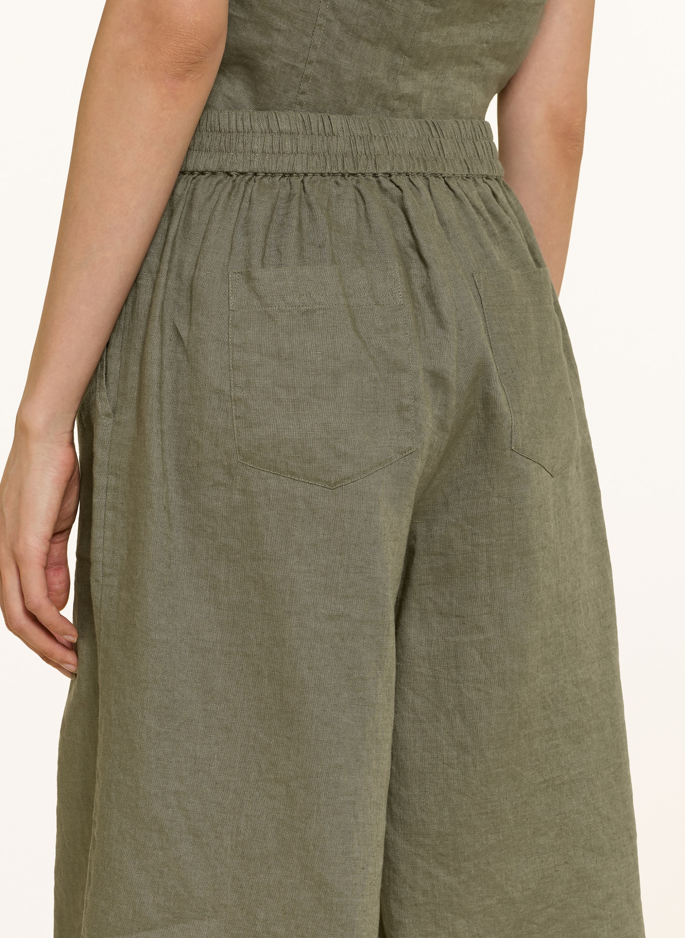 lilienfels Linnen short: OLIJF