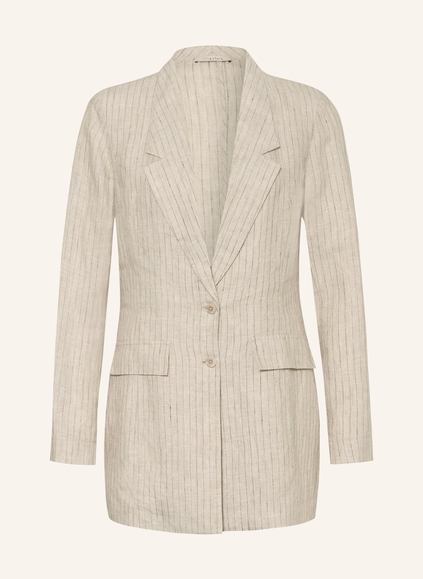 lilienfels Leinenblazer: BEIGE