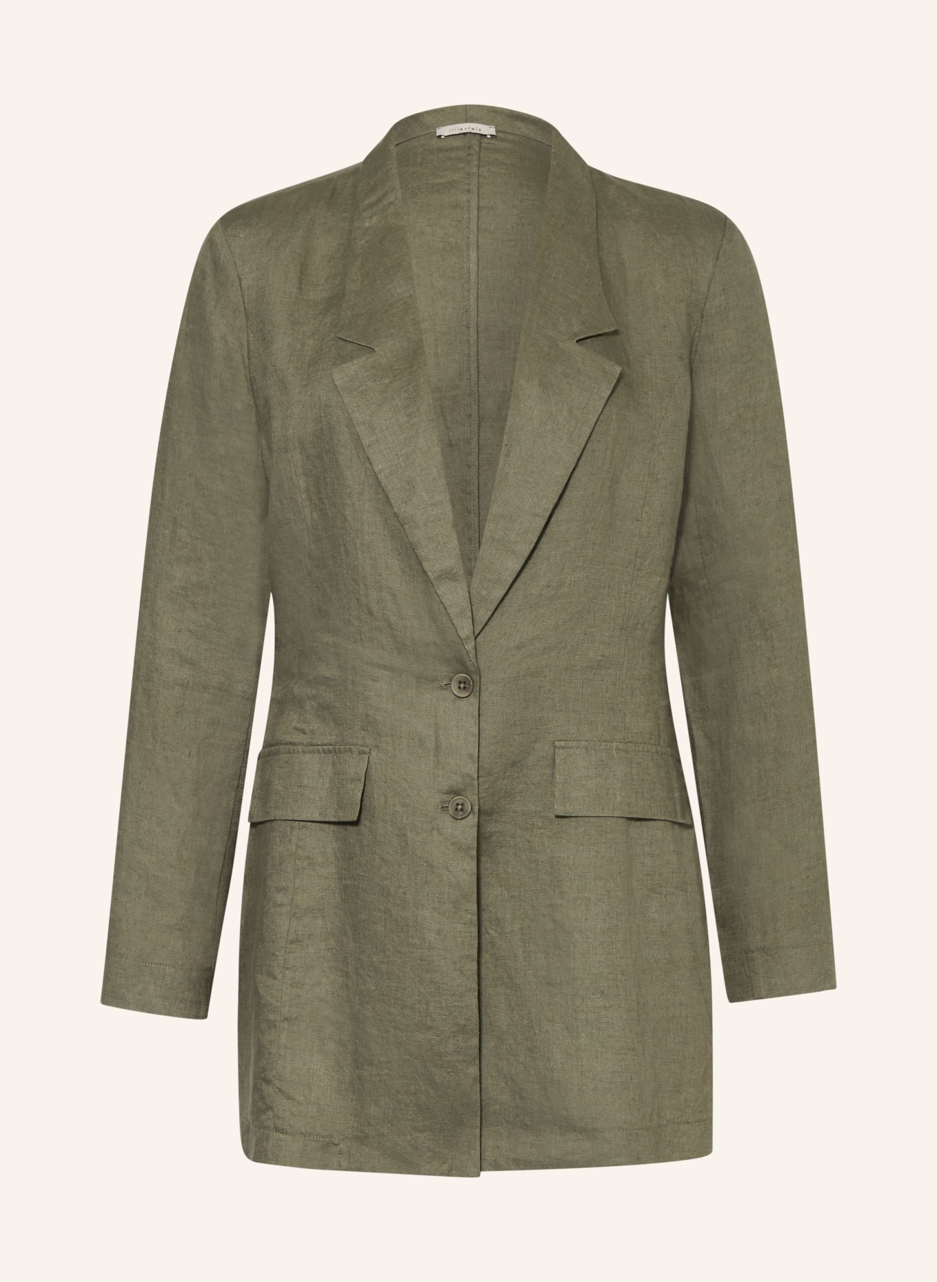 lilienfels Linnen blazer: OLIJF