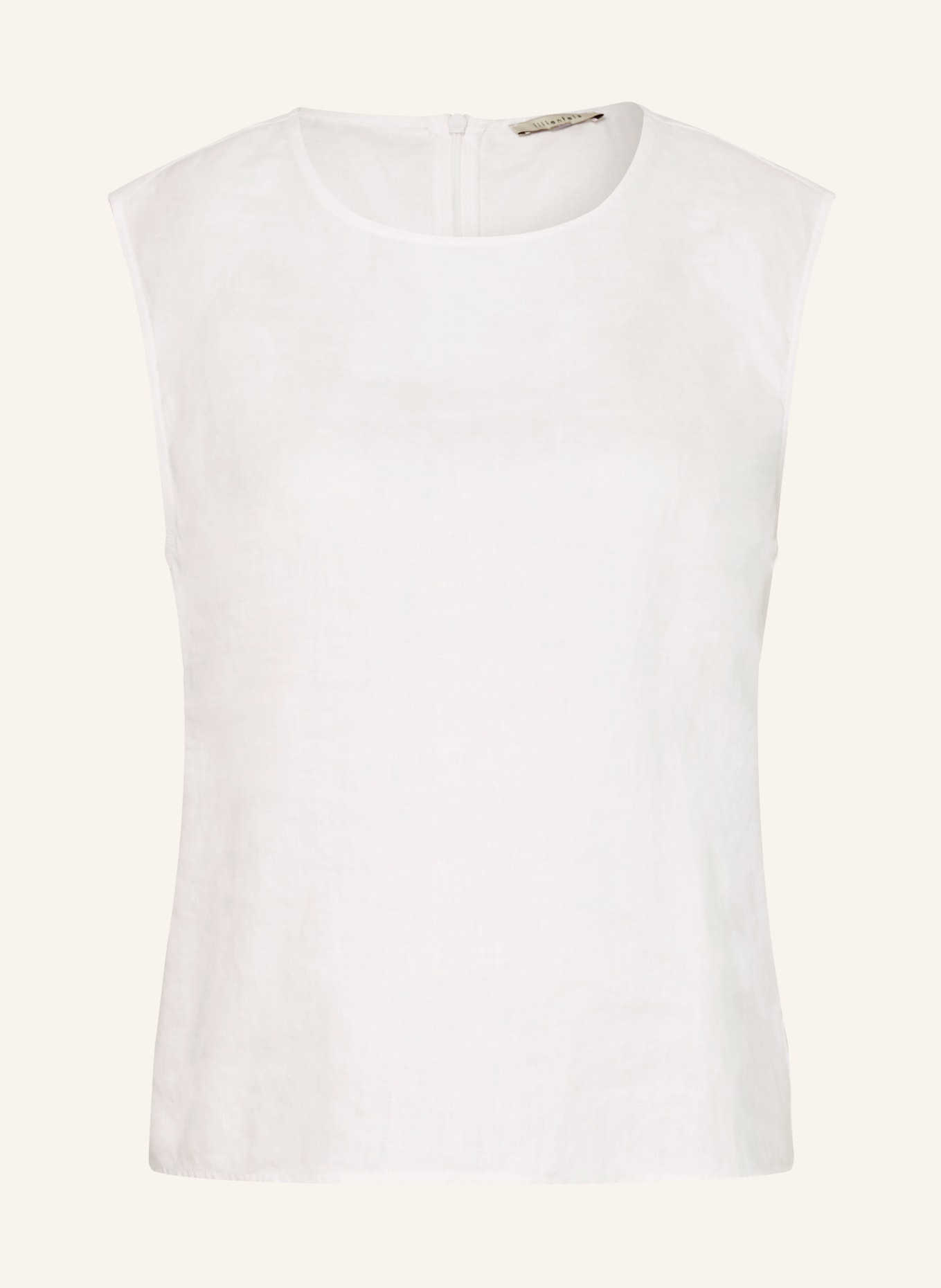 lilienfels Linnen top: WIT