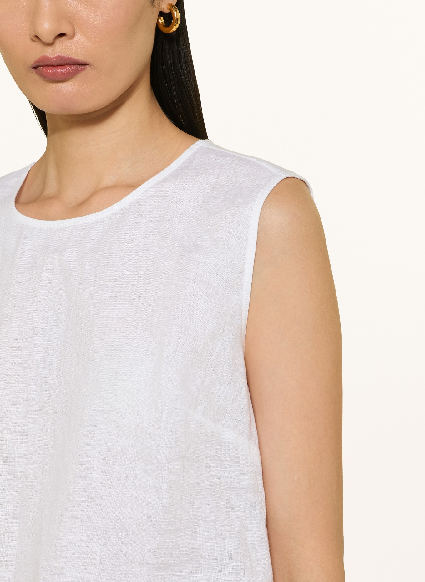 lilienfels Linnen top: WIT