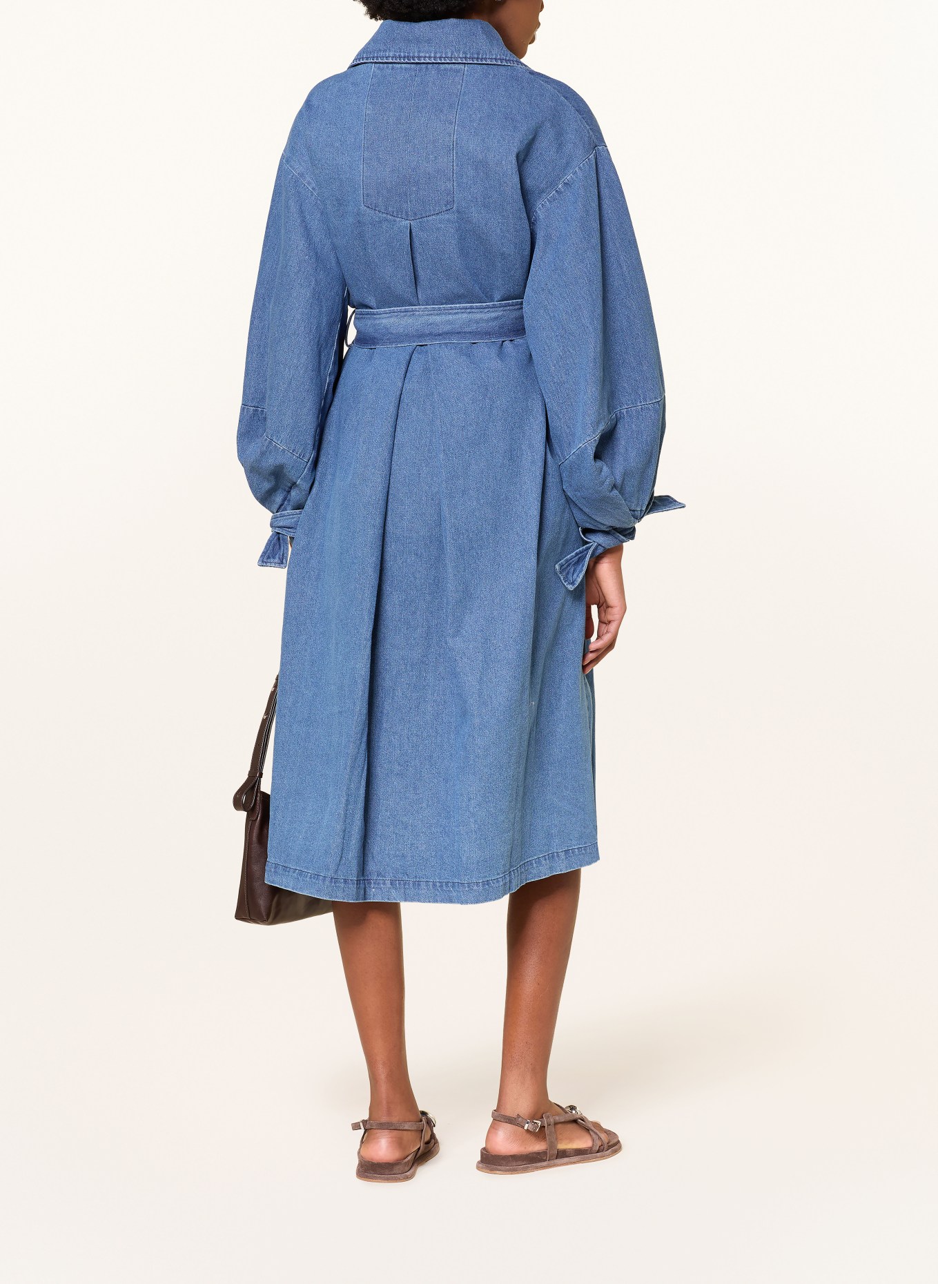 SoSUE ANTONIA denim coat: BLUE