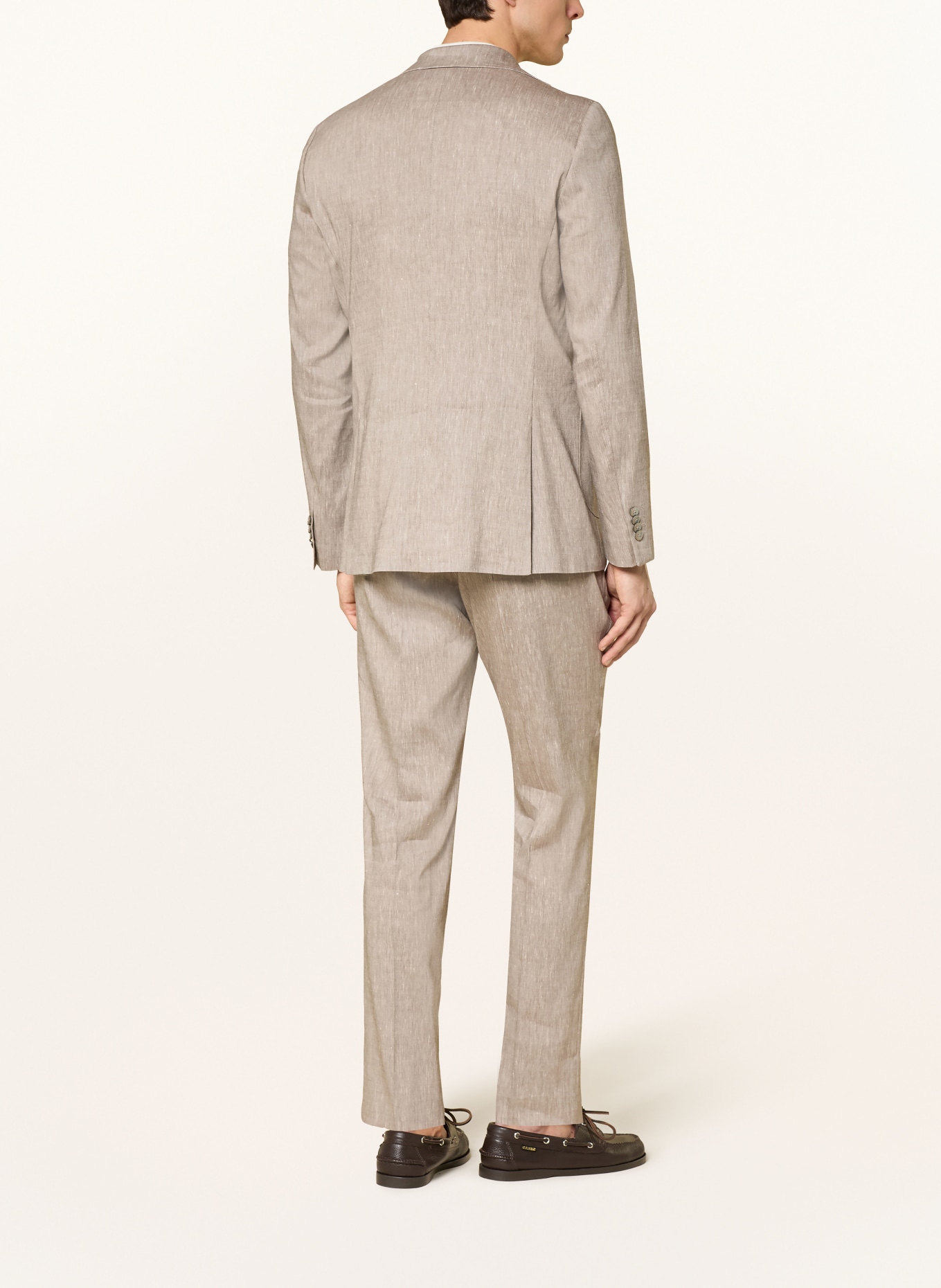 PAUL Anzugsakko Slim Fit mit Leinen: 250 dk beige