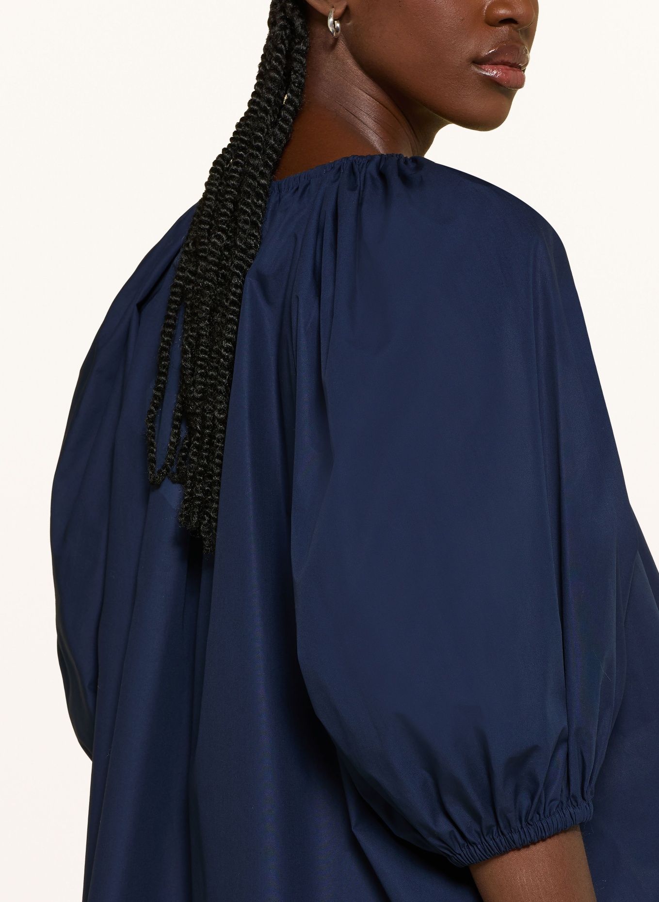 POLO RALPH LAUREN Blůza s 3/4 rukávem: TMAVĚ MODRÁ