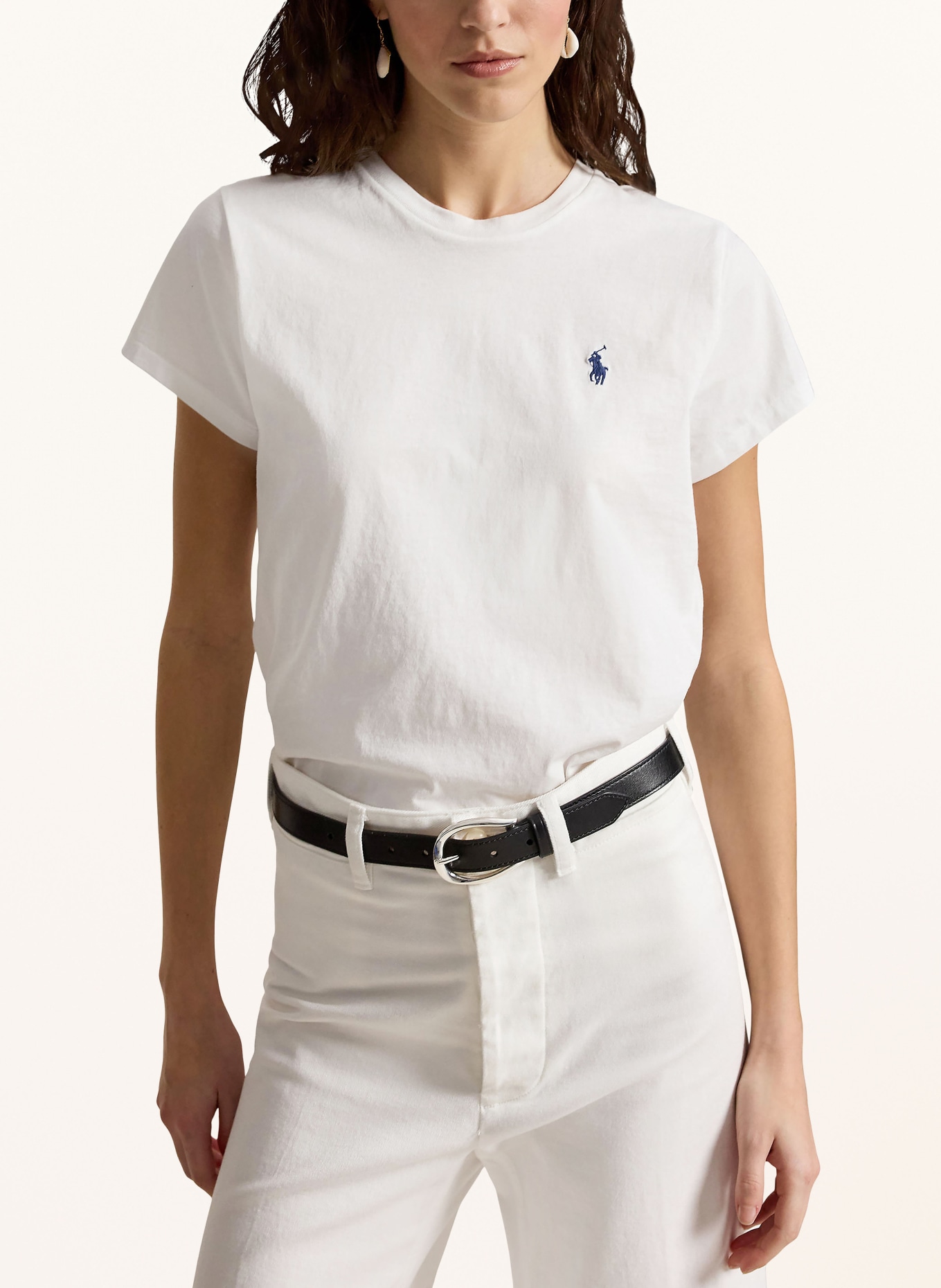 POLO RALPH LAUREN tričko: BÍLÁ