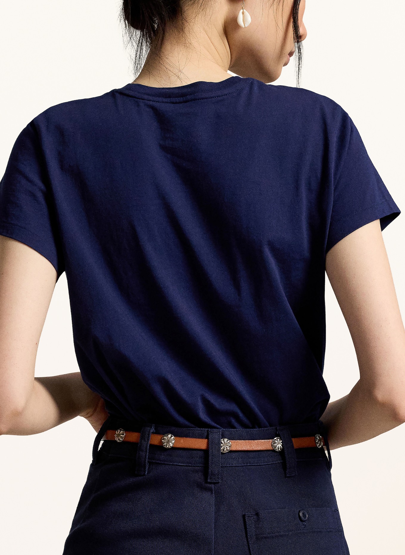 POLO RALPH LAUREN koszulka: GRANATOWY