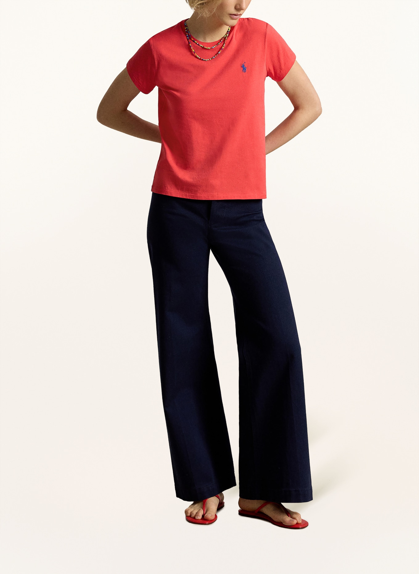 POLO RALPH LAUREN koszulka: CZERWONY