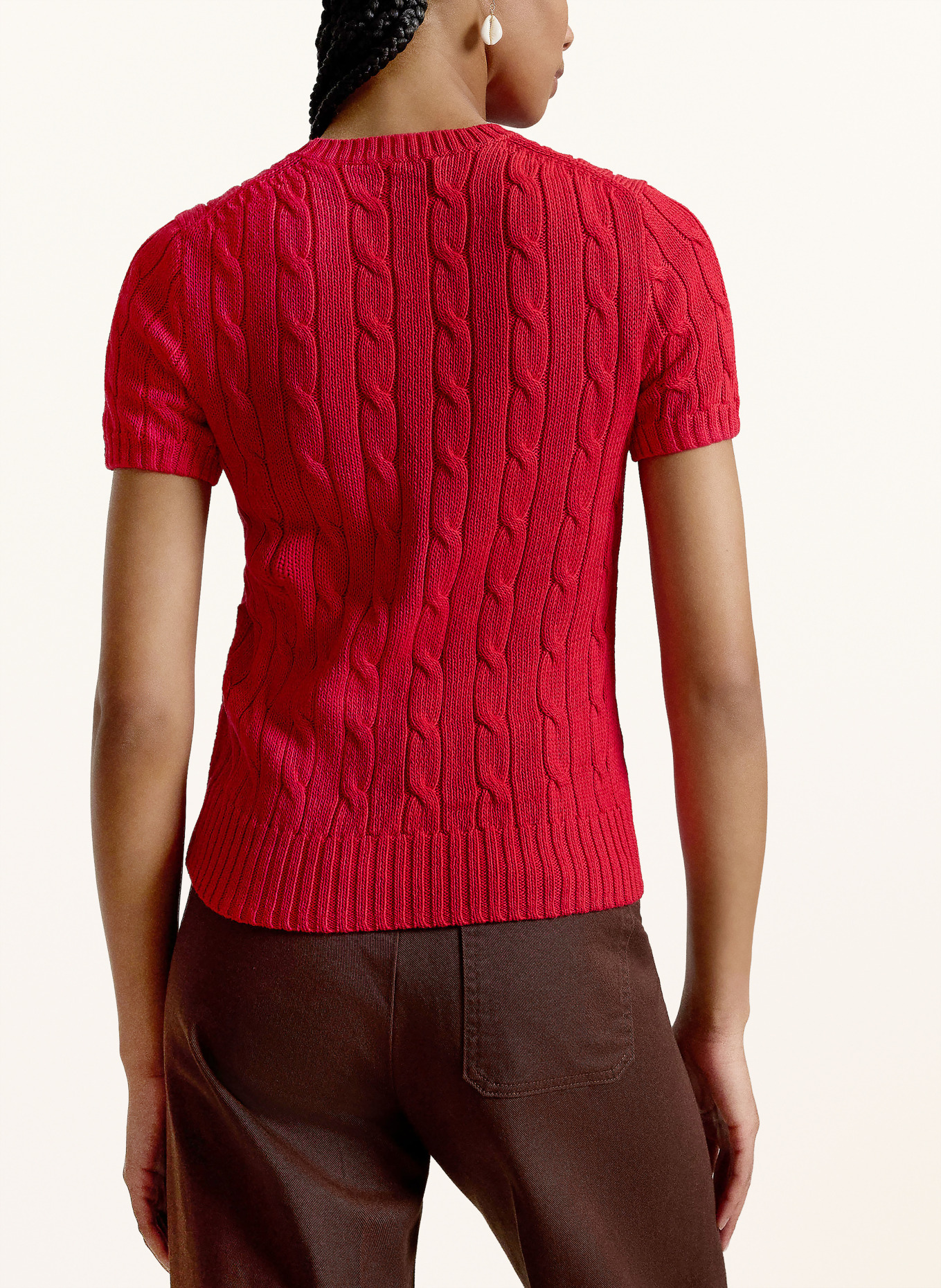 POLO RALPH LAUREN Strickshirt: ROT