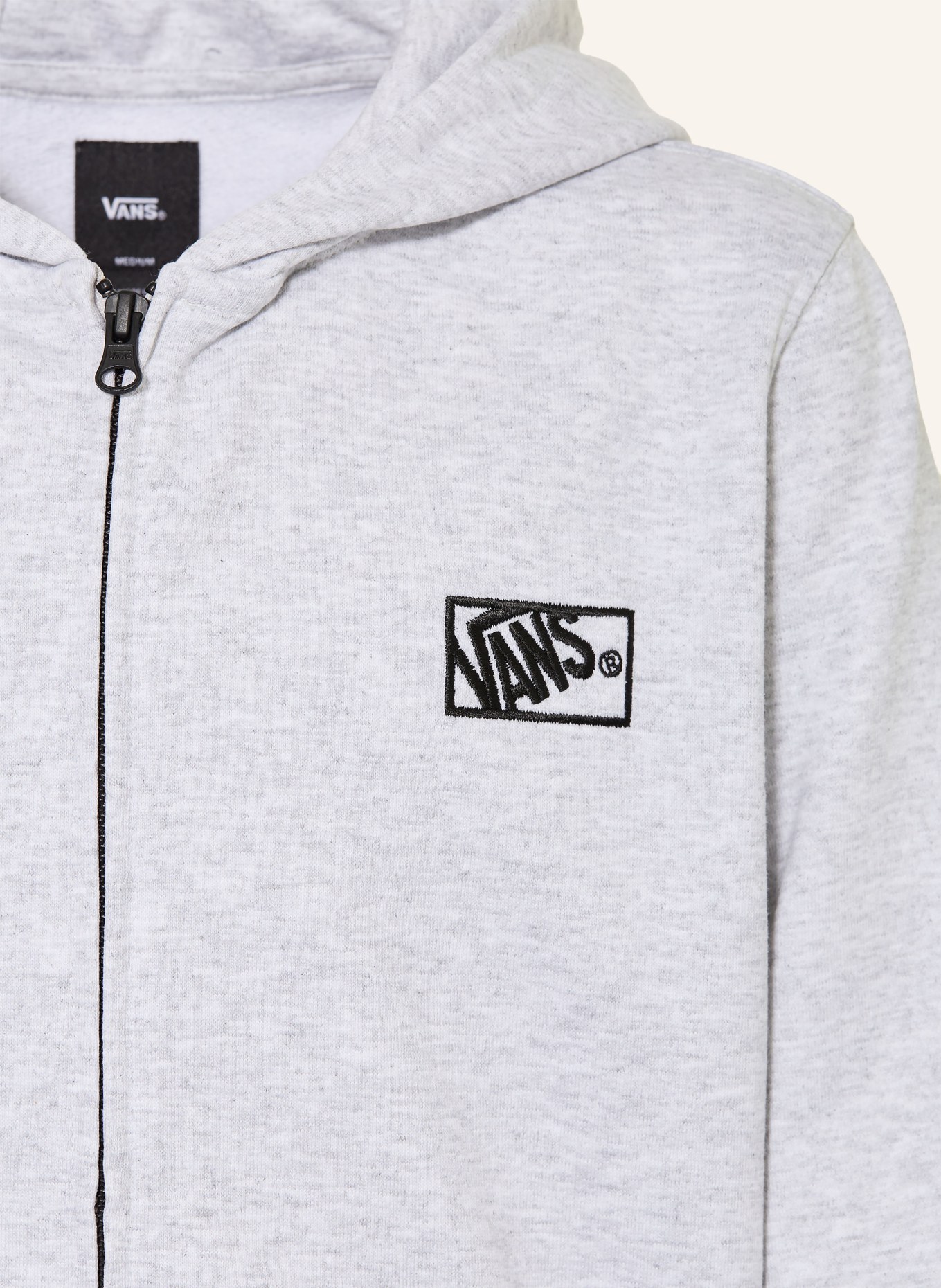 VANS bluza: JASNOCZARY