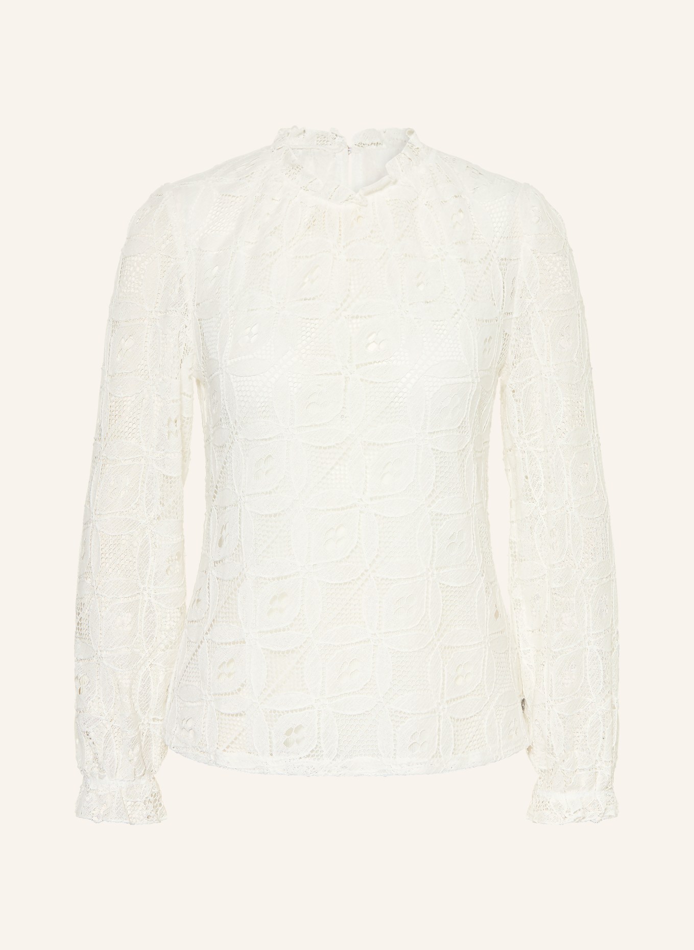 Spieth & Wensky Dirndlbluse HILDA aus Spitze: WEISS