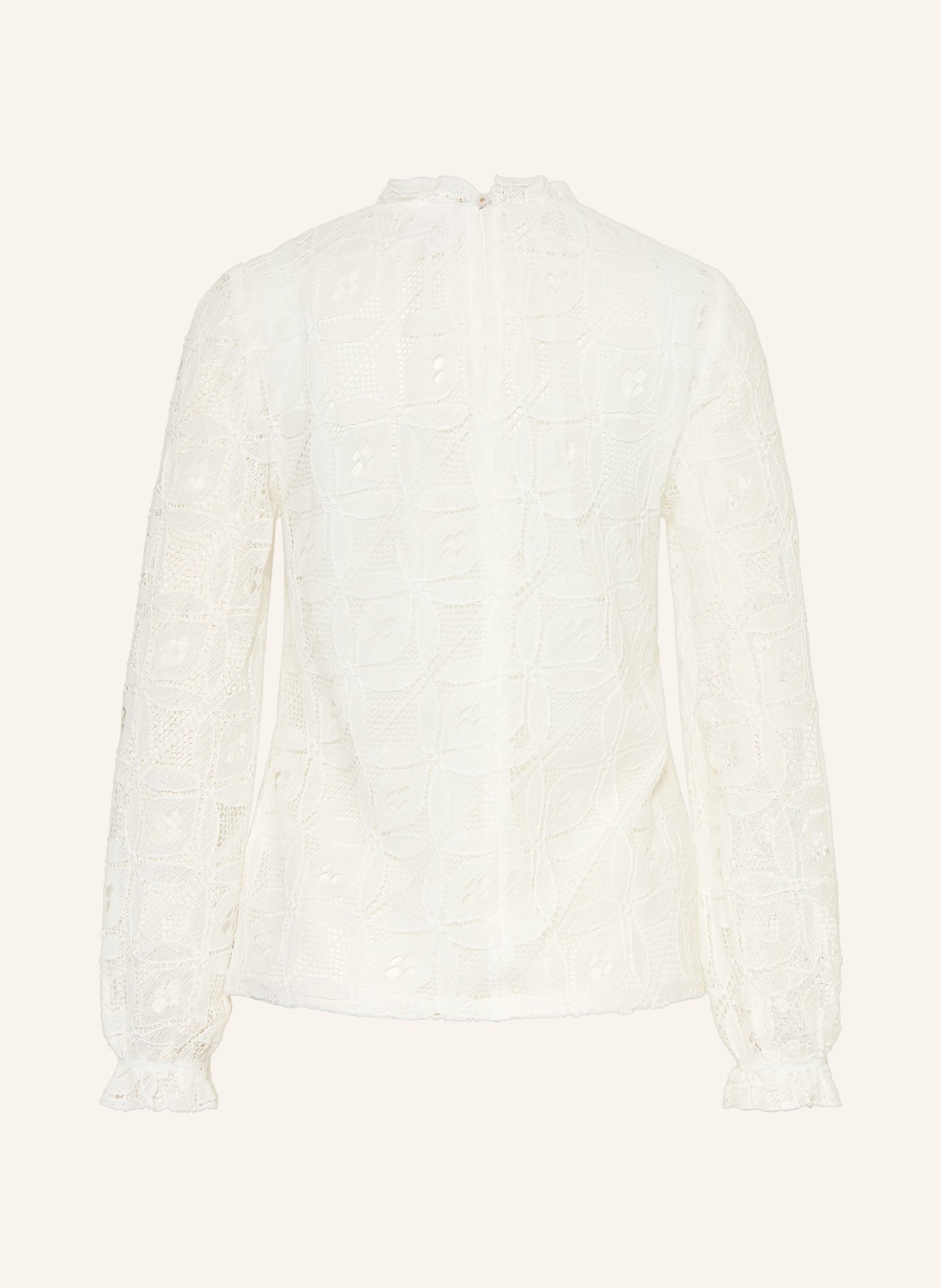 Spieth & Wensky Dirndlbluse HILDA aus Spitze: WEISS