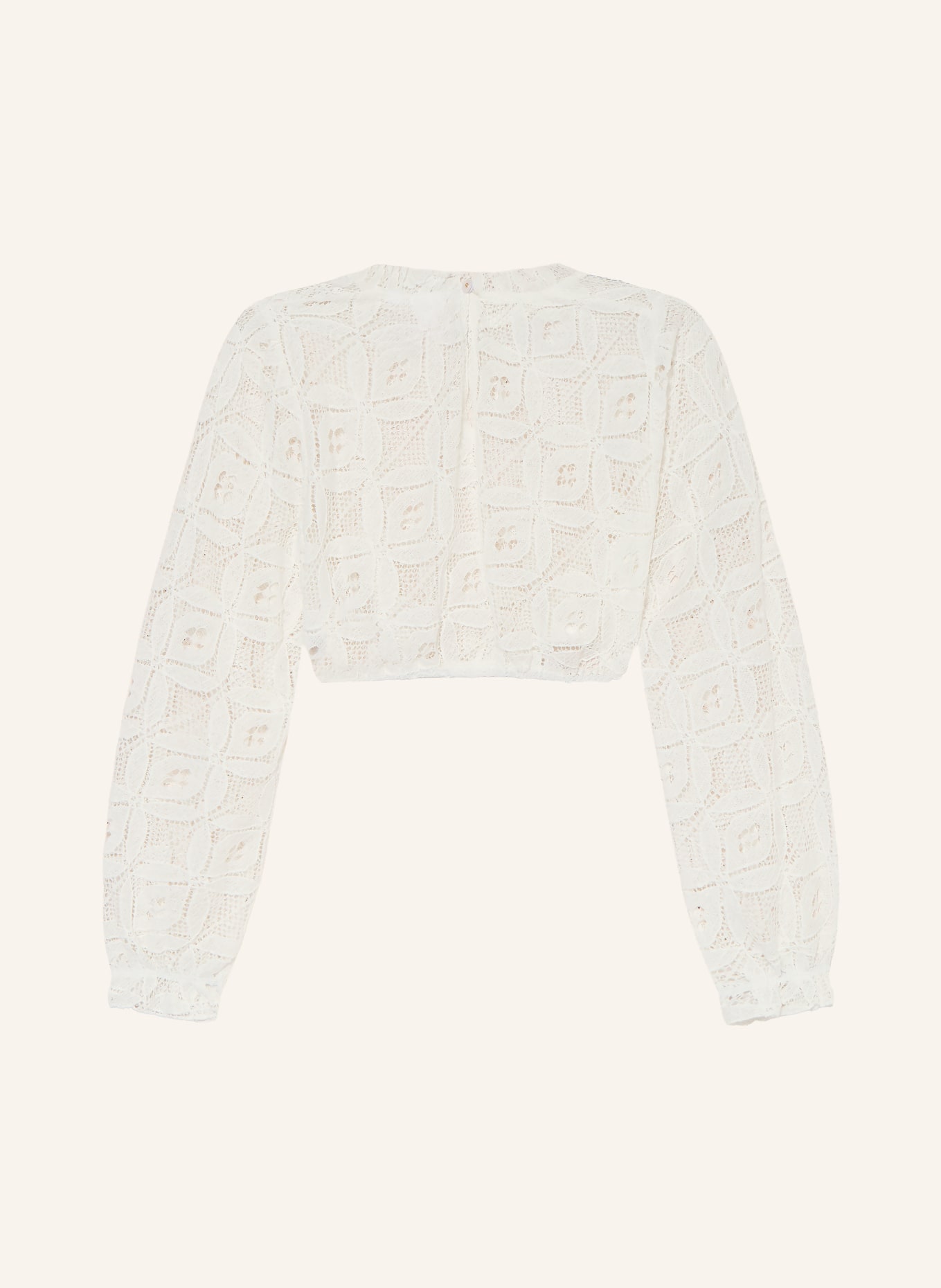 Spieth & Wensky Blouse dirndl HILARY en dentelle: BLANC