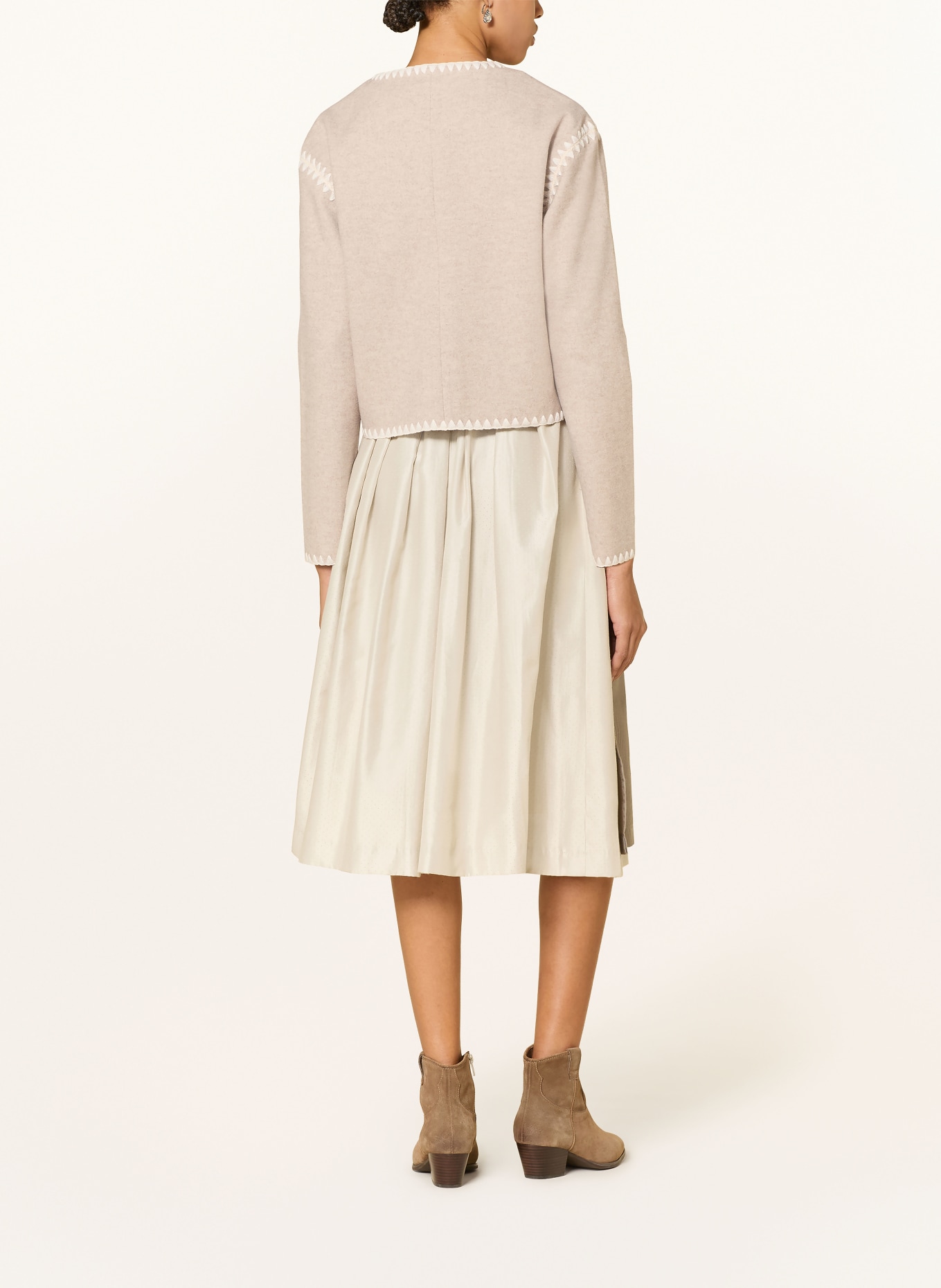 Spieth & Wensky Janker HAMMELBURG: BEIGE / CRÈME