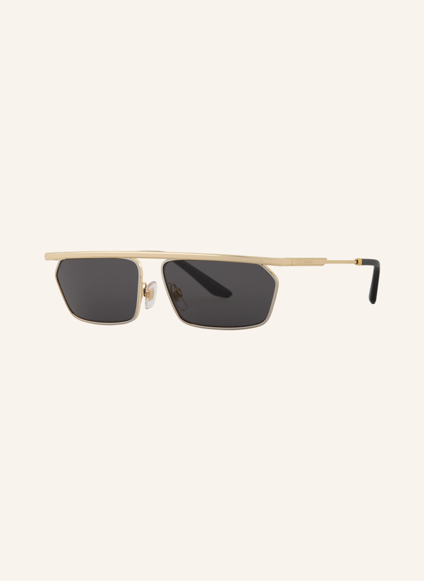 DOLCE & GABBANA Zonnebril DG2327: GOUD/ DONKERGRIJS