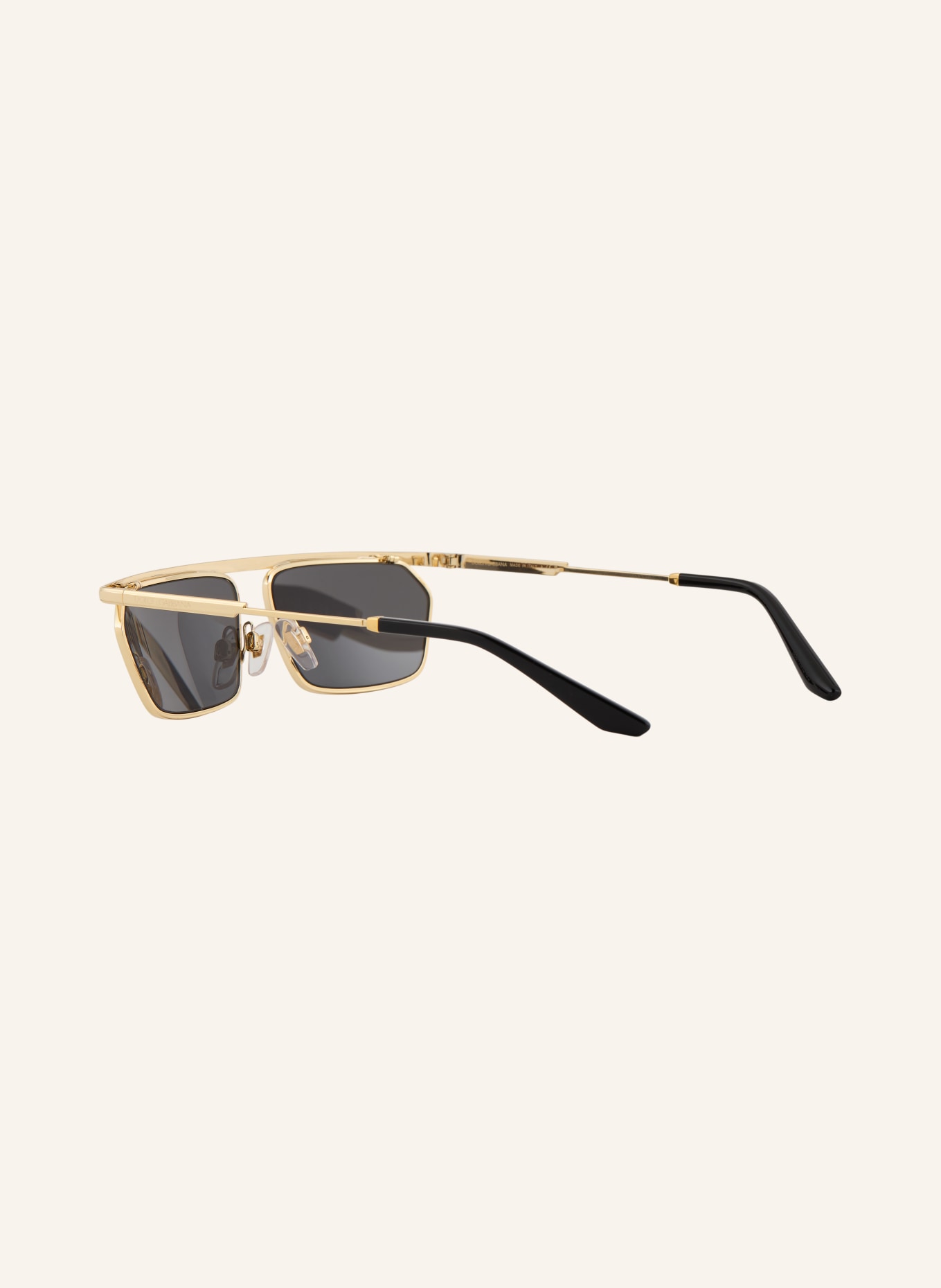 DOLCE & GABBANA Zonnebril DG2327: GOUD/ DONKERGRIJS