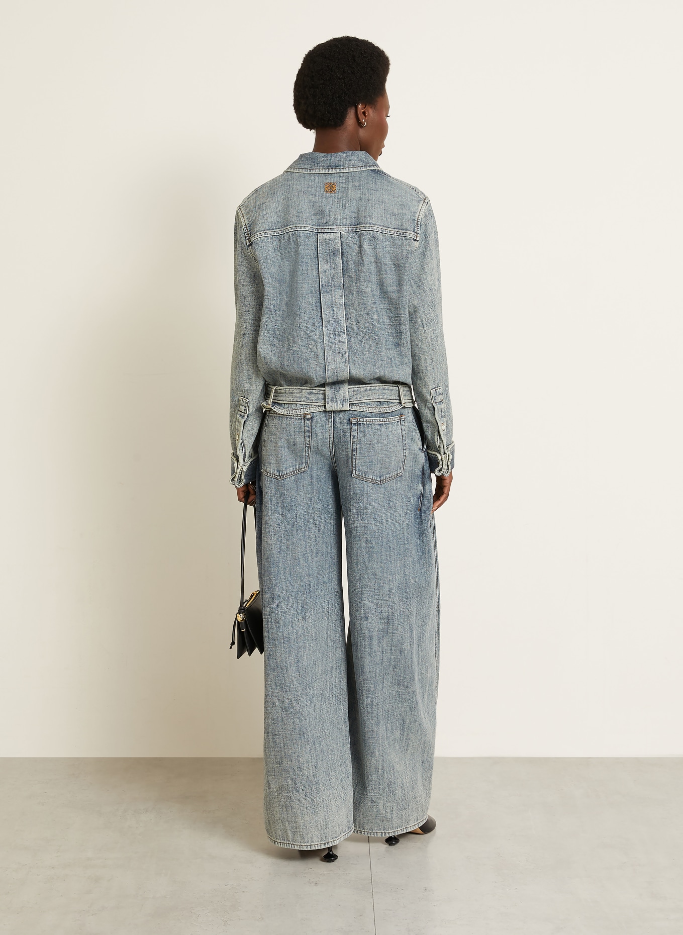LOEWE spijkerjasje: 6395 WASHED DENIM