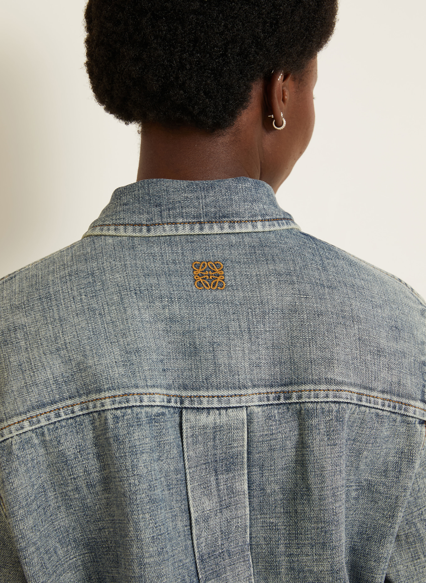 LOEWE spijkerjasje: 6395 WASHED DENIM